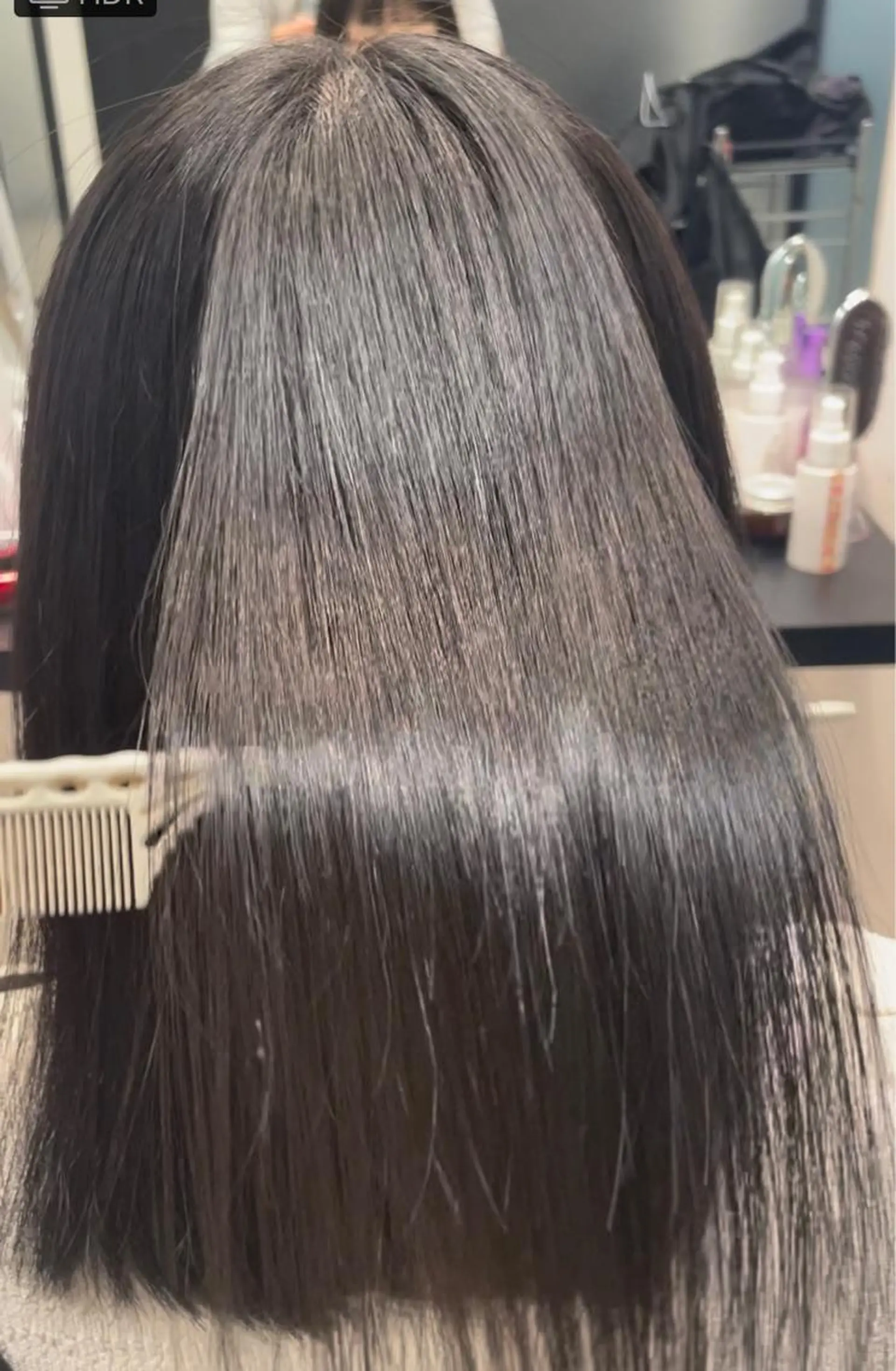 ミディアム カット 縮毛矯正 トリートメント SALOWIN梅田　　サロウィン所属・縮毛•酸性矯正特化/ 美髪•髪質改善/KJのヘアスタイル