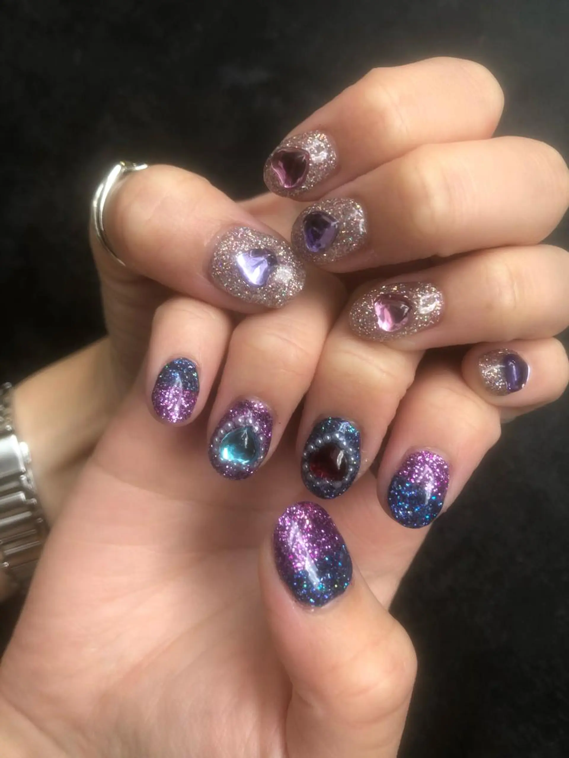 ネイル ハンドネイル 💓💓彩 音💓💓のマツエク・マツパデザイン