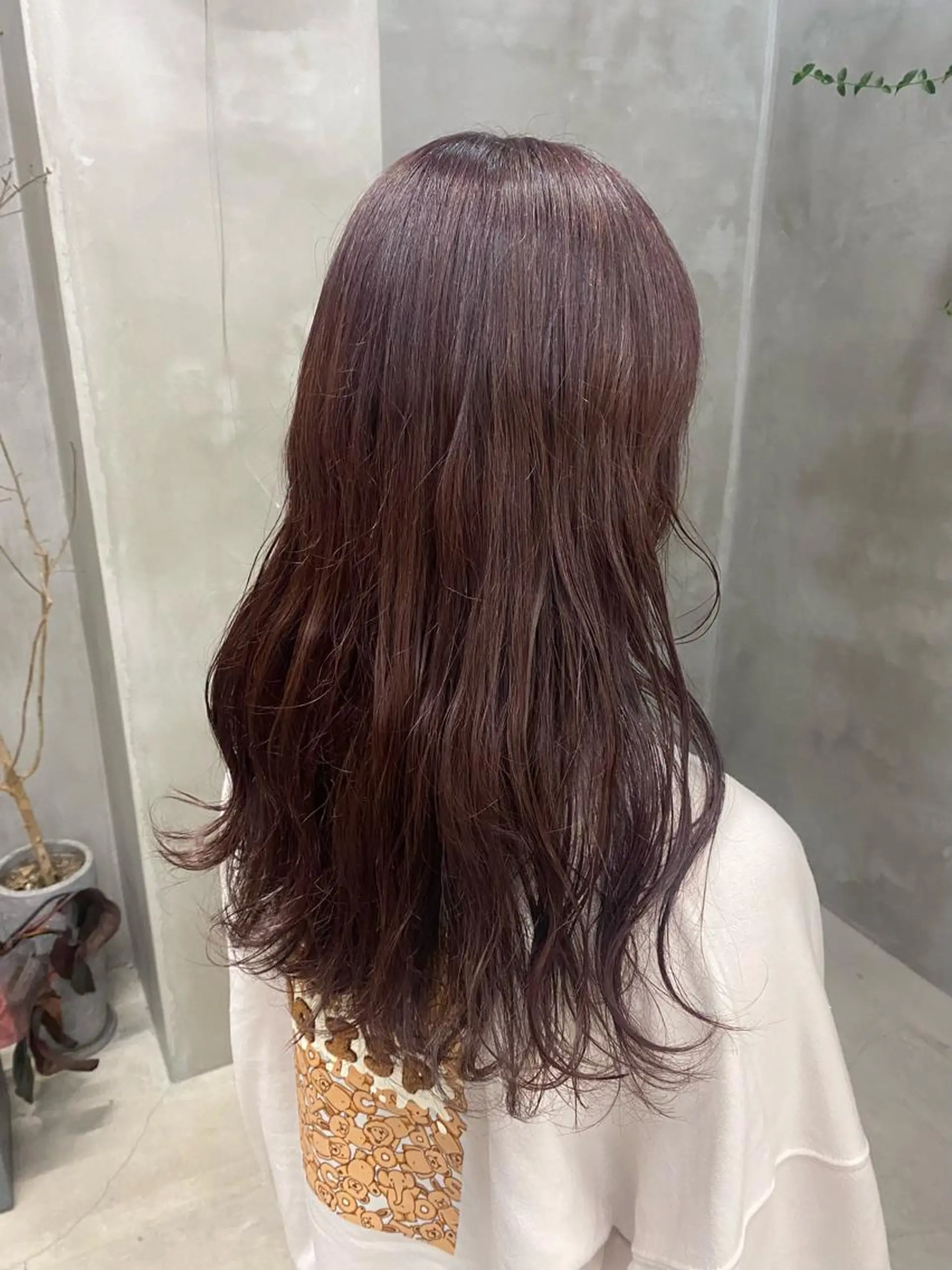 ロング カラー 村田 春歌のヘアスタイル