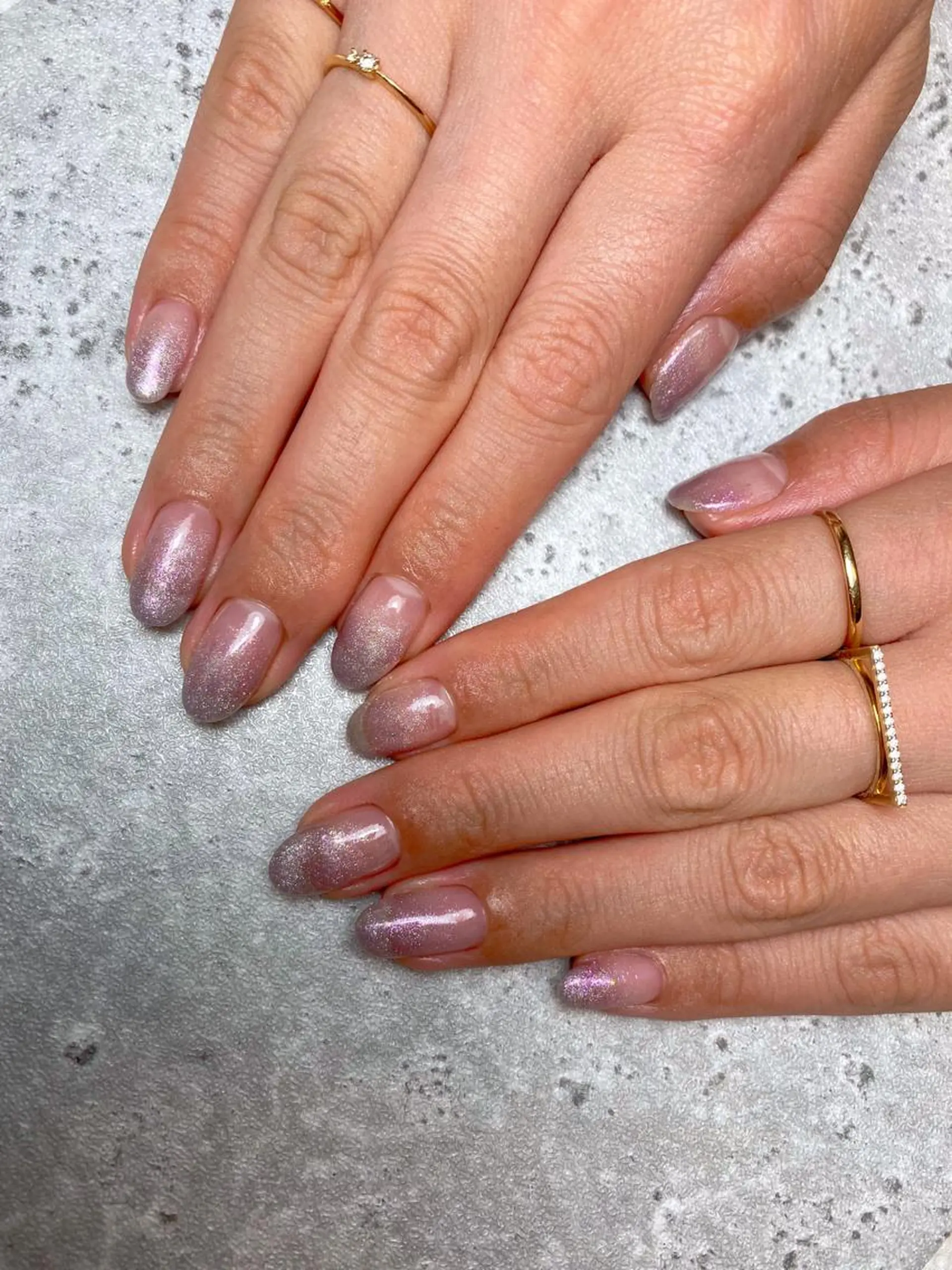 ネイル グラデーション マグネットネイル ハンドネイル 🌿Charme🌿 MAIのネイルデザイン