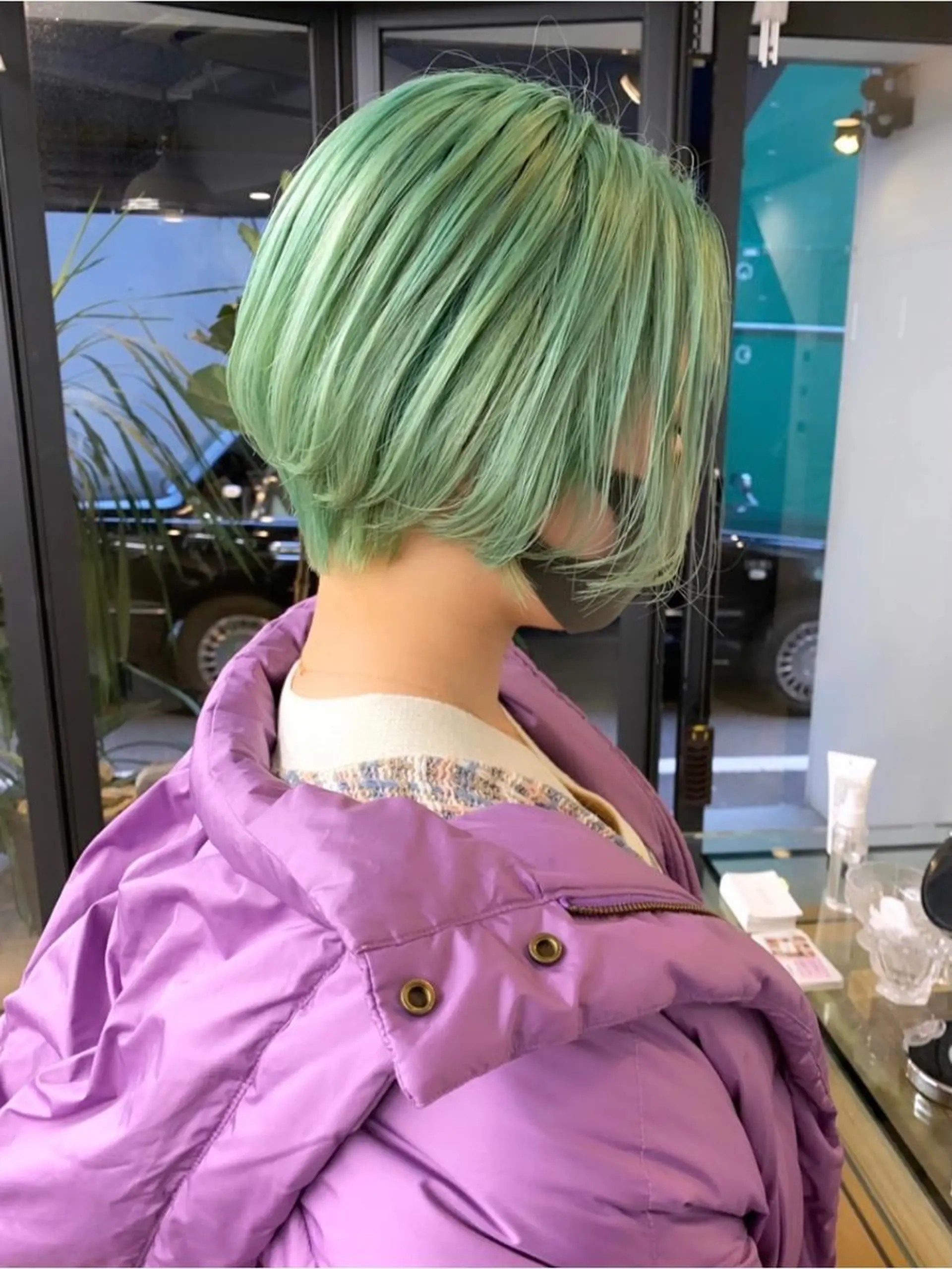 ショート ショートヘア カット トリートメント flamme Annaのヘアスタイル