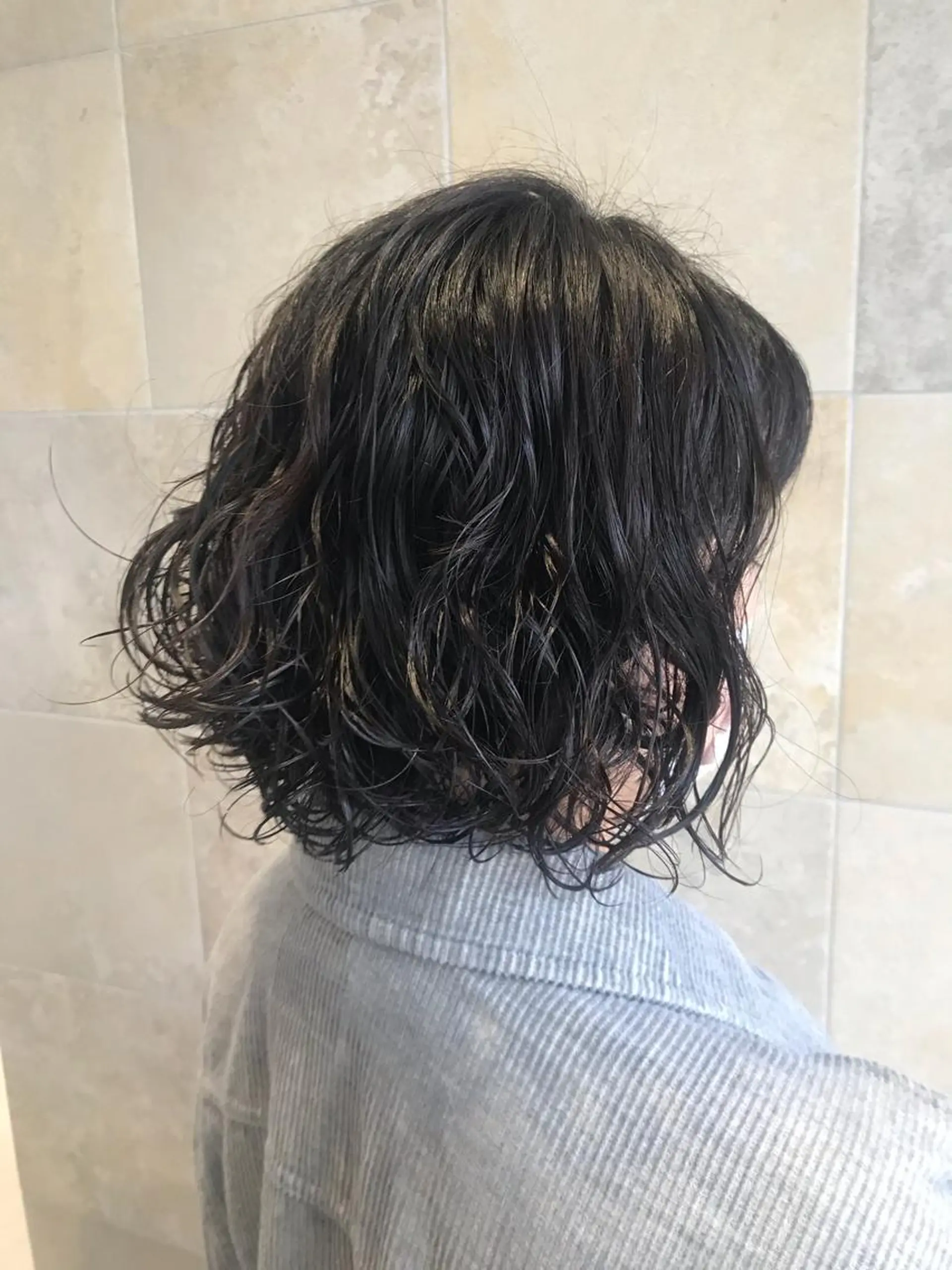 ショート パーマ 田中 あかねのヘアスタイル