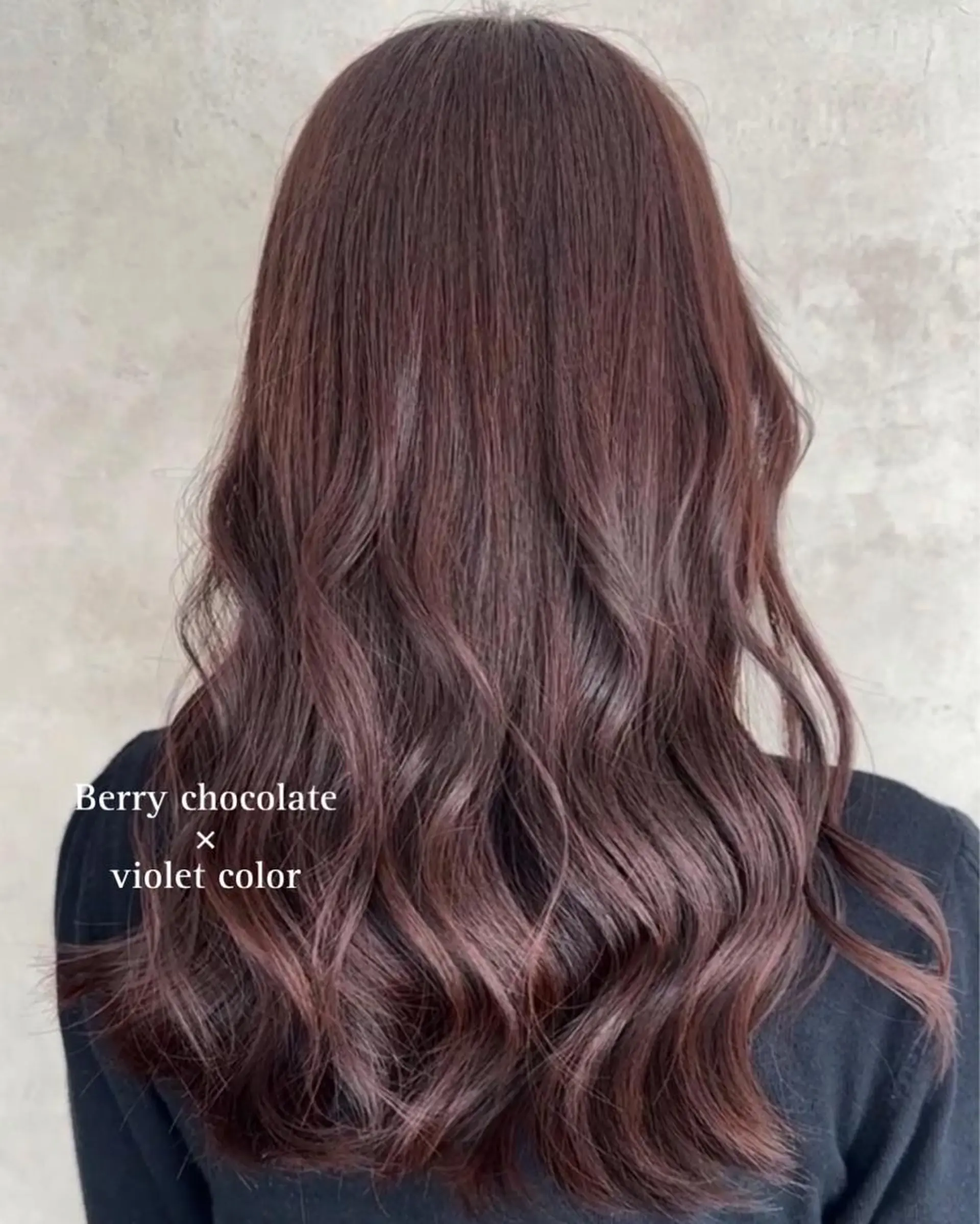 ロング カラー 🐰艶カラー 韓国風 ヘア Miku 🦋のヘアスタイル