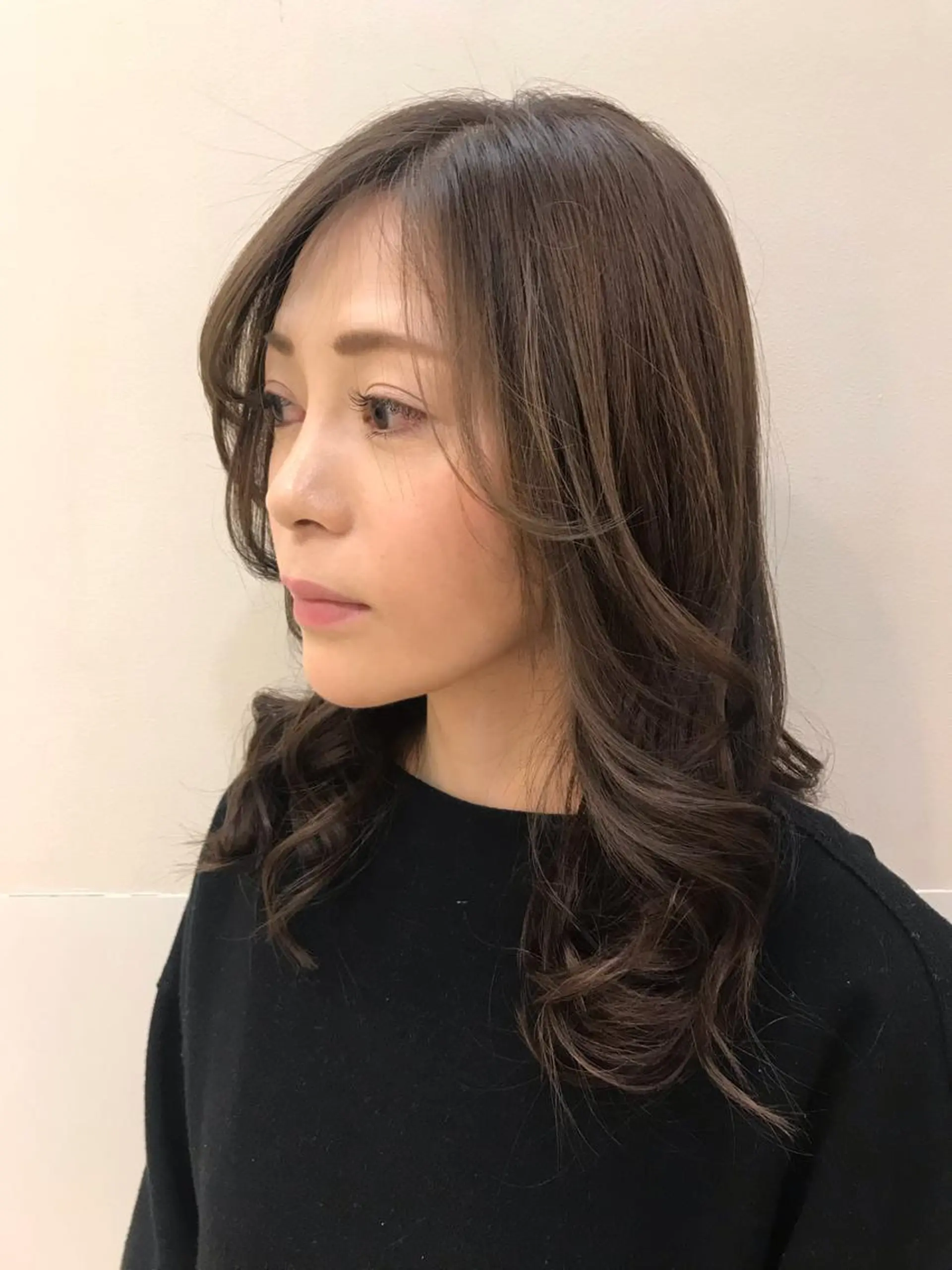 セミロング パーマ セミロングパーマ ✨似合わせカラー 阿部賢✨のヘアスタイル