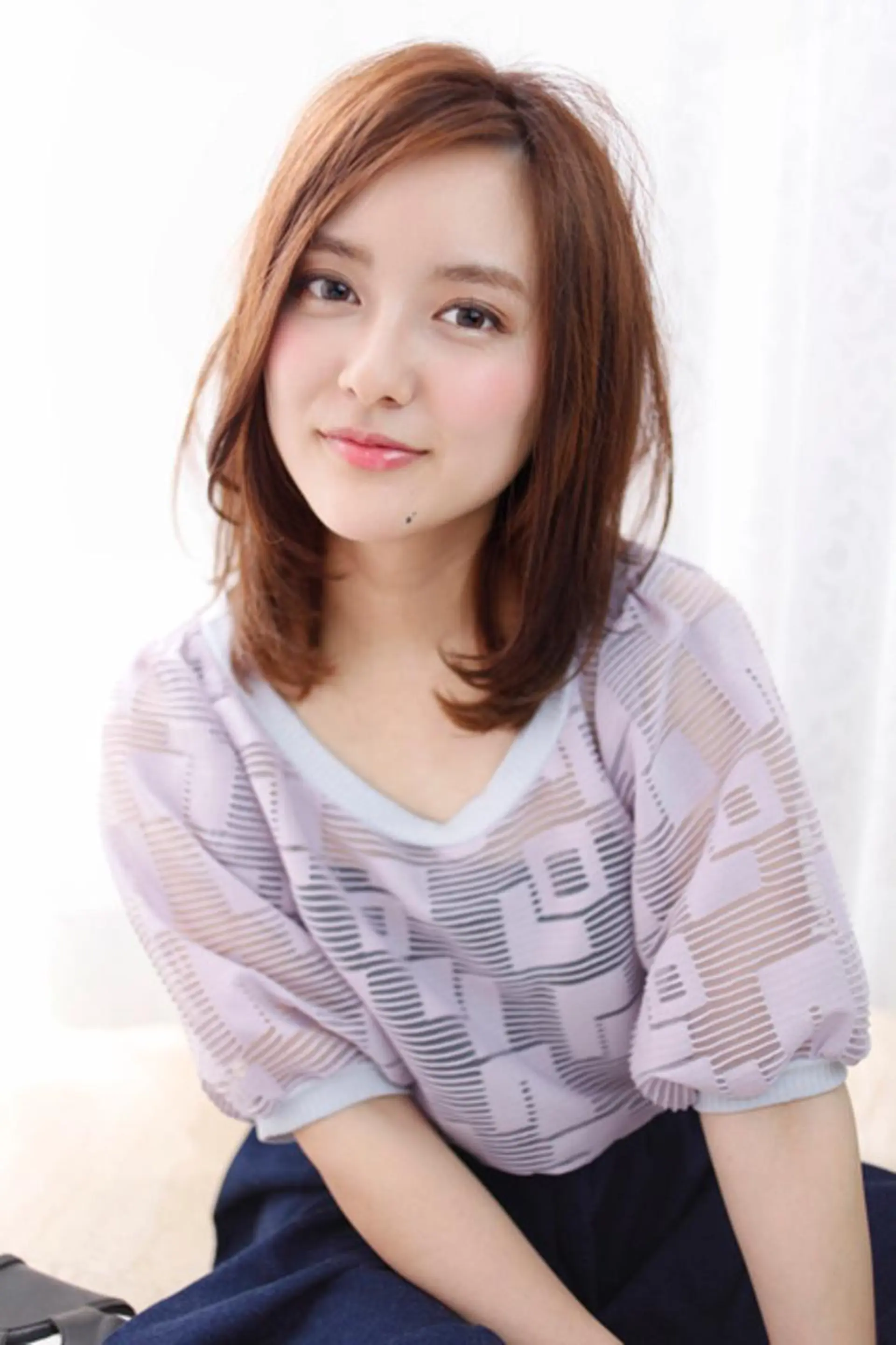 ミディアム charme【 シャルム 】所属・ボブ/レイヤー/ nanamiのヘアスタイル