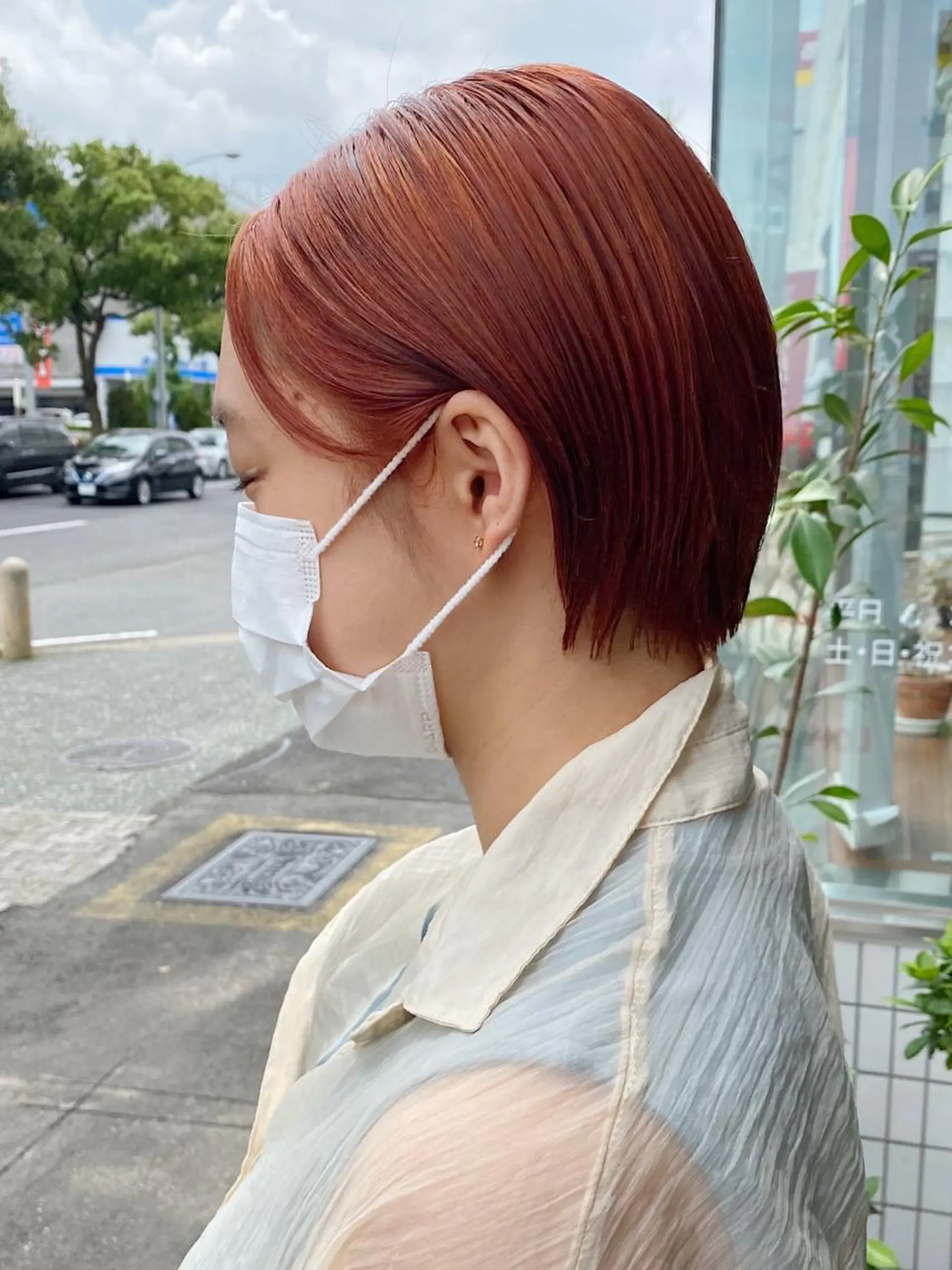 ショート カット ヘアカラー momoka /ショート/ボブのヘアスタイル