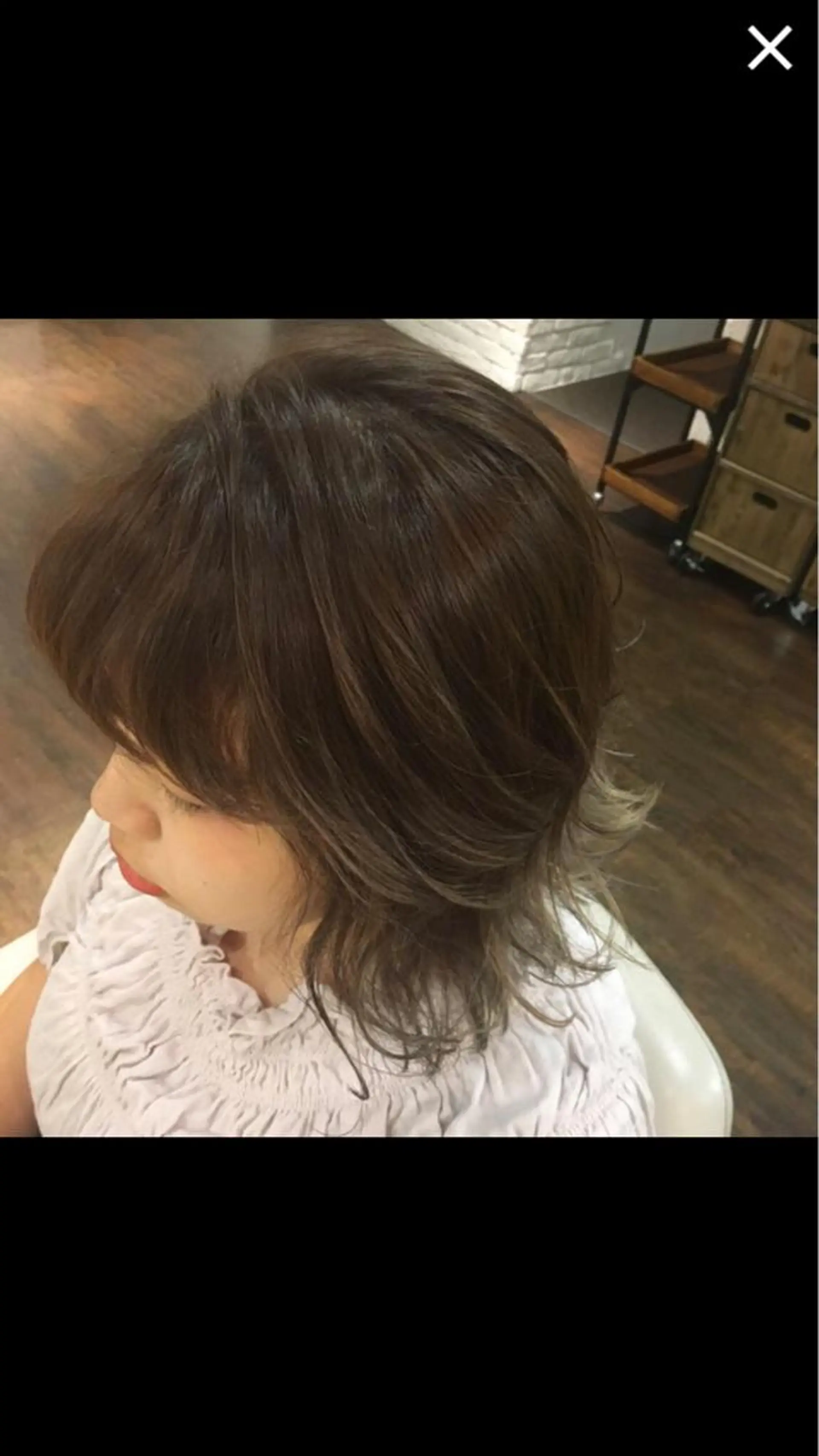 ショート カラー アッシュ ブリーチ グラデーションカラー バイオレットカラー バイオレットアッシュ 伊藤 優希のヘアスタイル