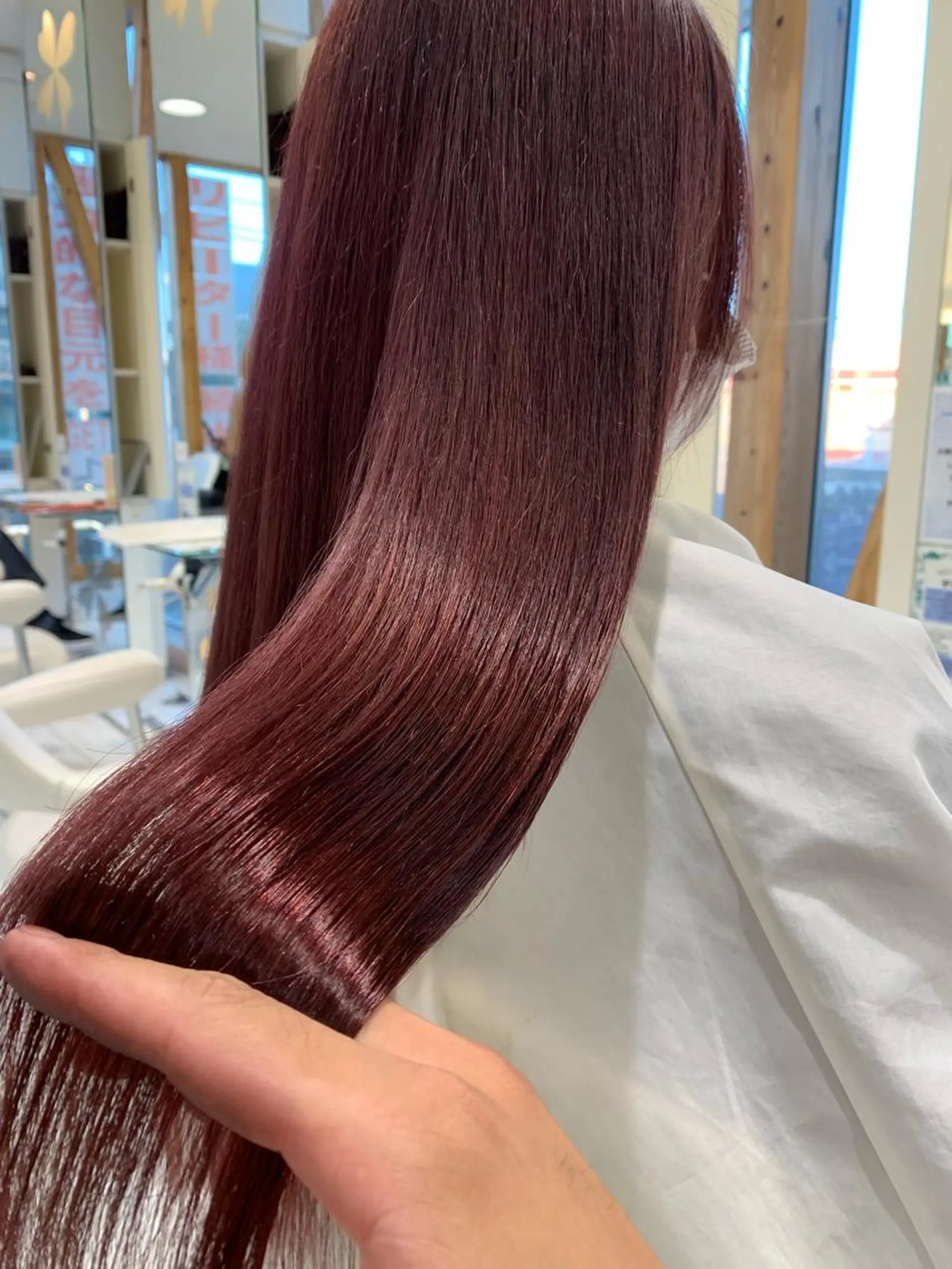 ロング ヘアカラー 山下竣介 ヘアカラー専門美容師のヘアスタイル