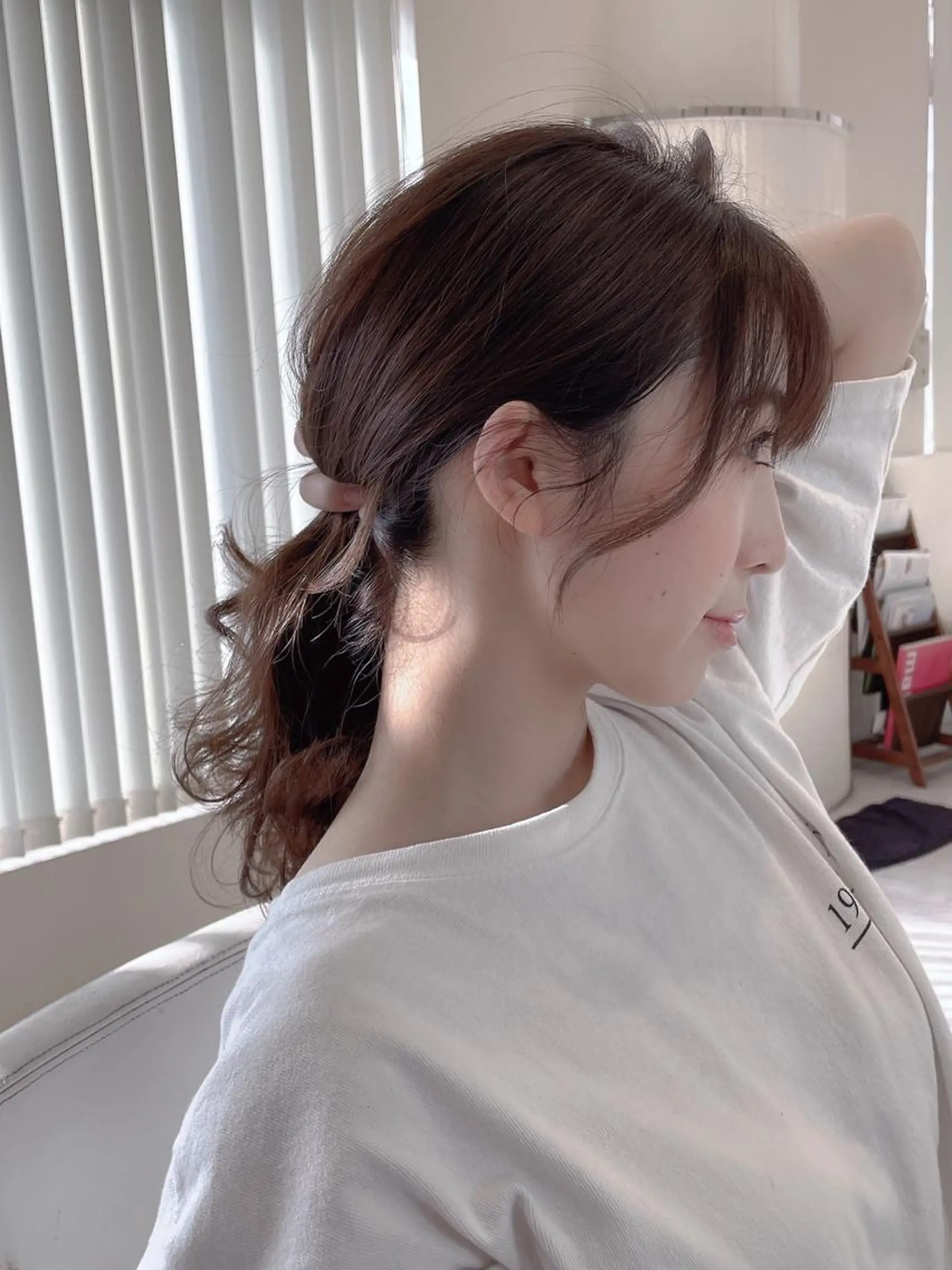 セミロング カラー セミロングパーマ ブリーチ ダブルカラー 縮毛矯正 池袋髪質改善 タニグチのヘアスタイル