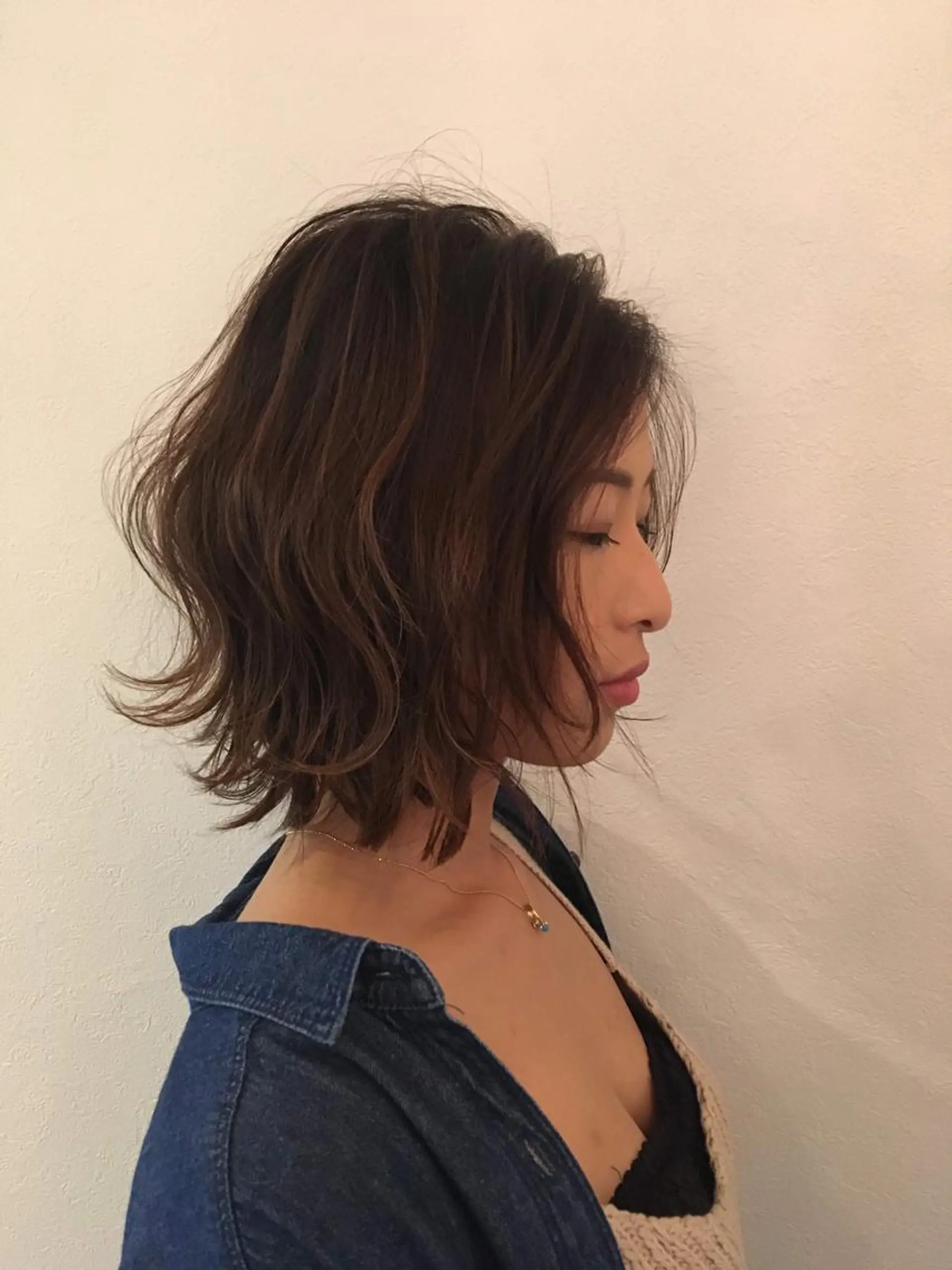 ミディアム カラー 斉藤 貴也のヘアスタイル