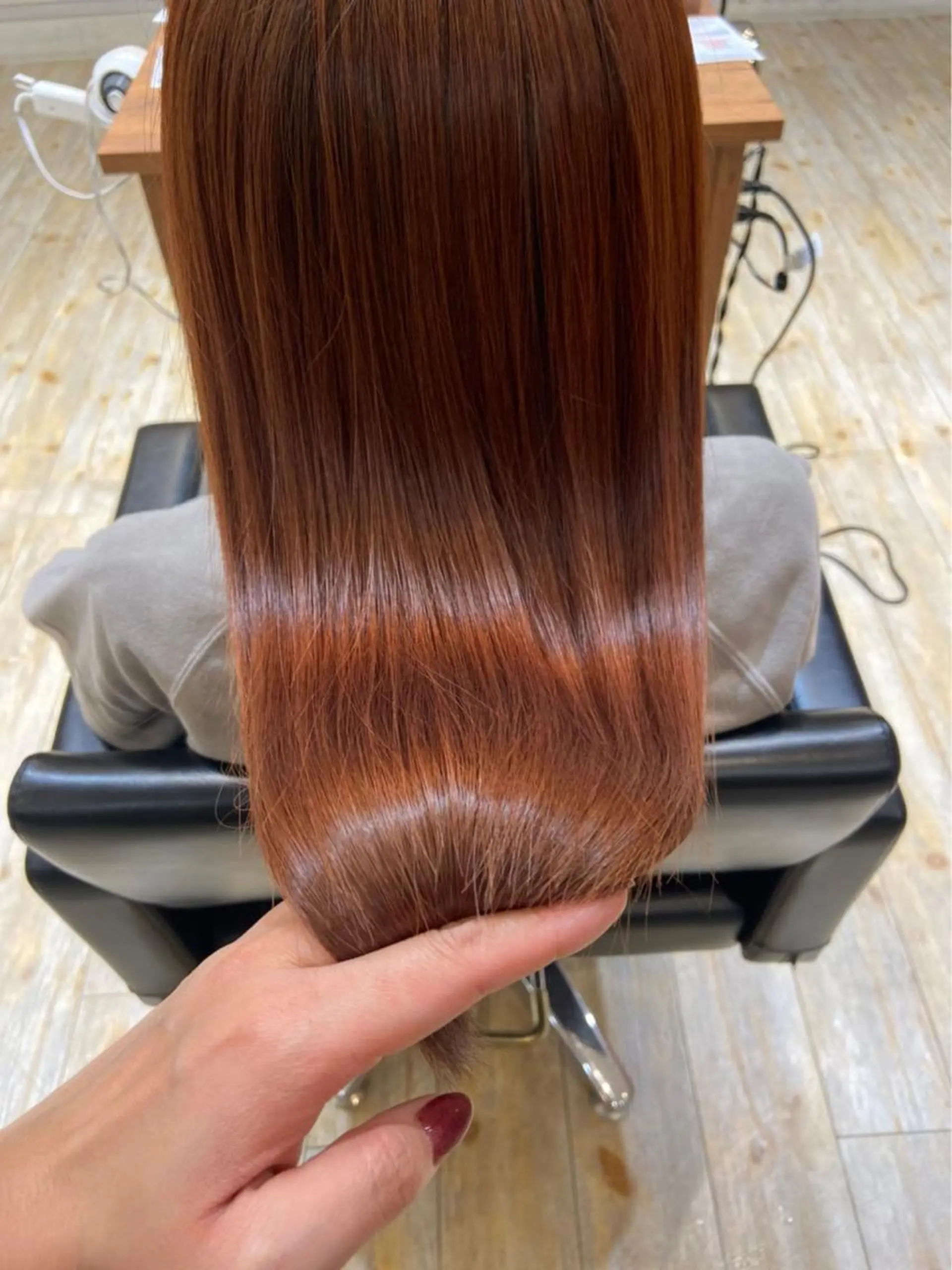 ロング 髪質改善 メンズパーマ・ 美髪縮毛矯正・坂田のヘアスタイル