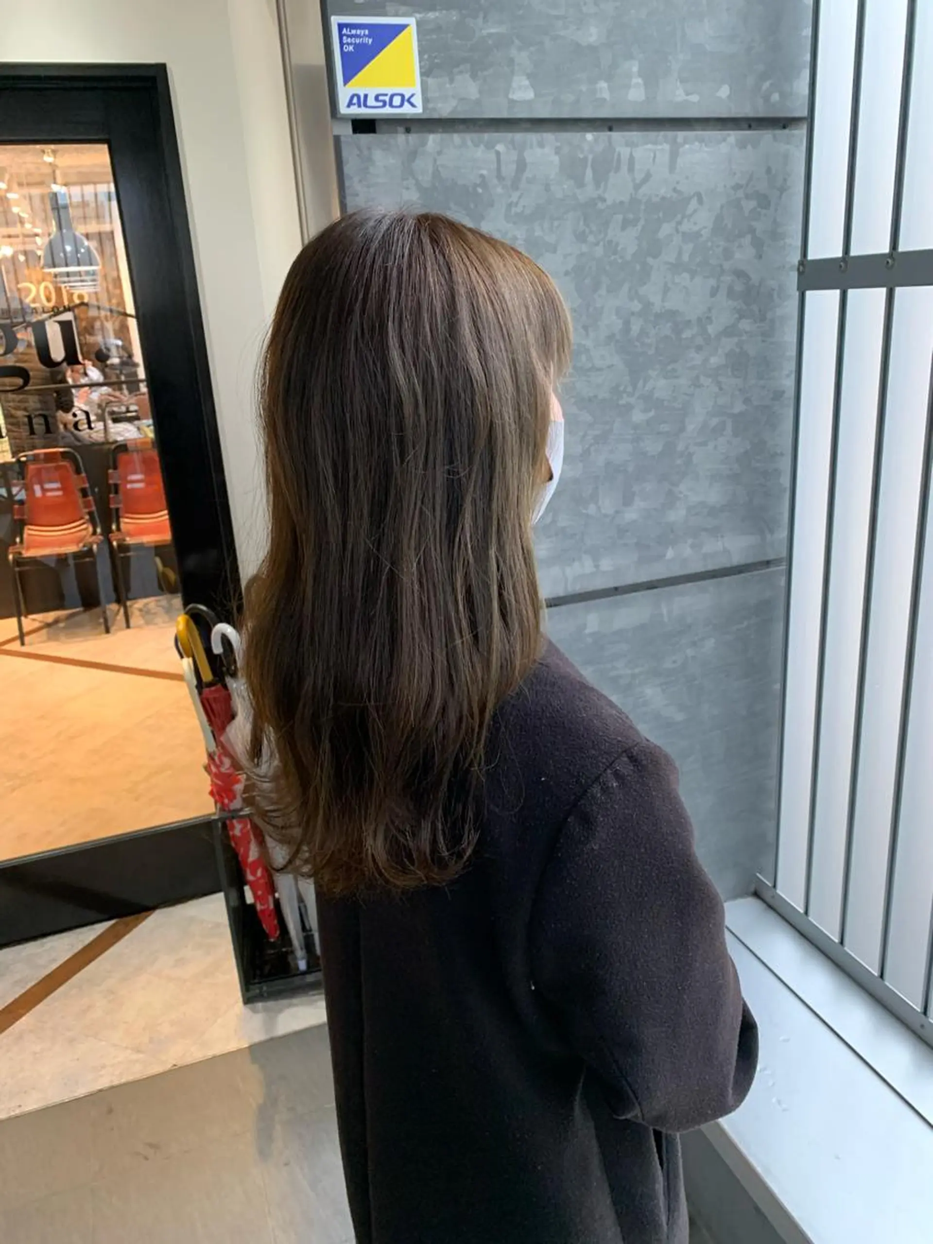 ロング カラー アッシュ オリーブアッシュ aguhair jour所属・髪質改善/白髪ぼかし KENTAのヘアスタイル