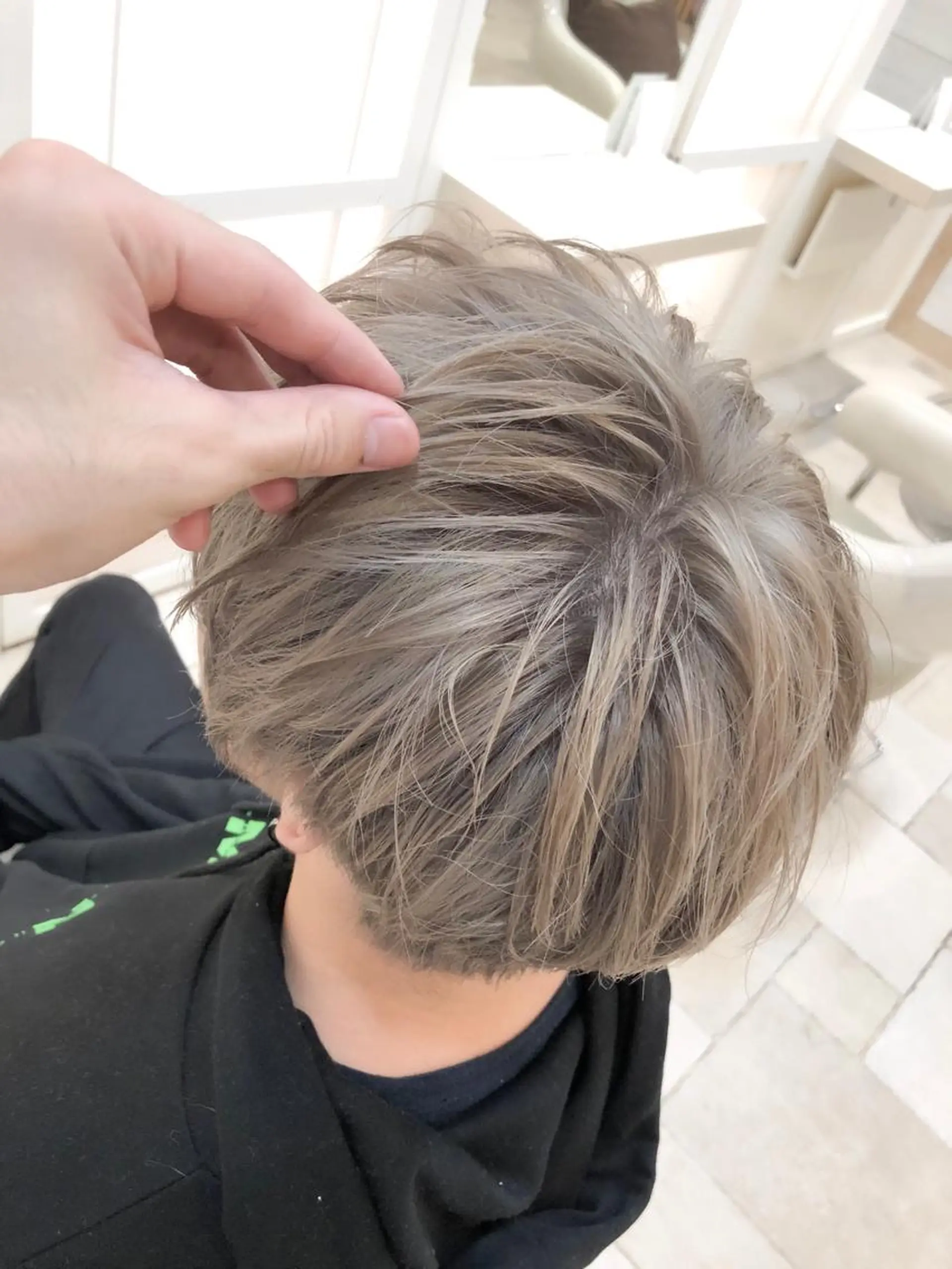 カラー 東梅田エリアカラー ヘアセットNo. 1のヘアスタイル