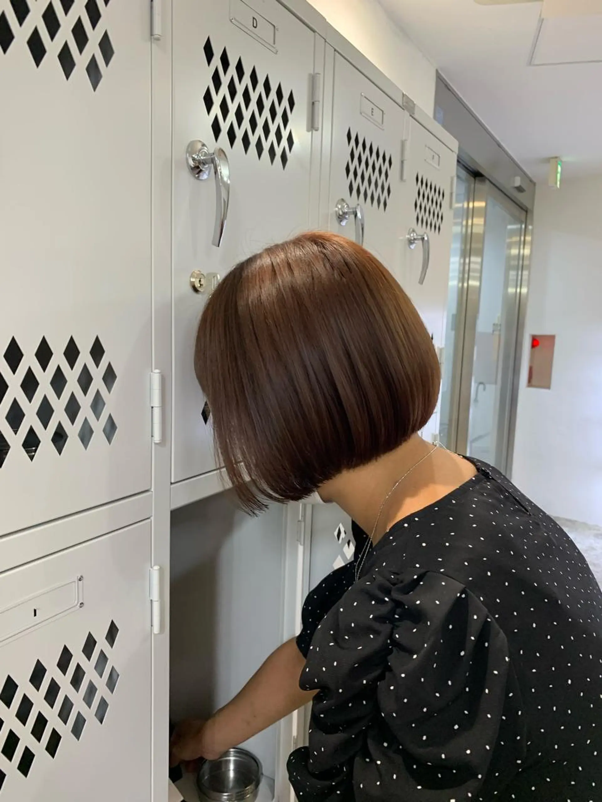 ミディアム カラー ブラウンカラー オレンジ オレンジブラウン ヘアカラー トリートメント SYS by fit /HONOKAのヘアスタイル