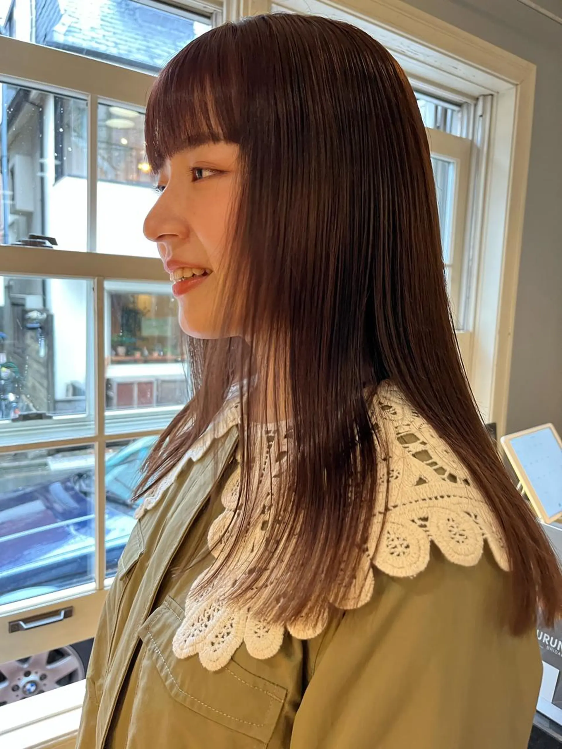 セミロング NOUN所属・eri kinjoのヘアスタイル