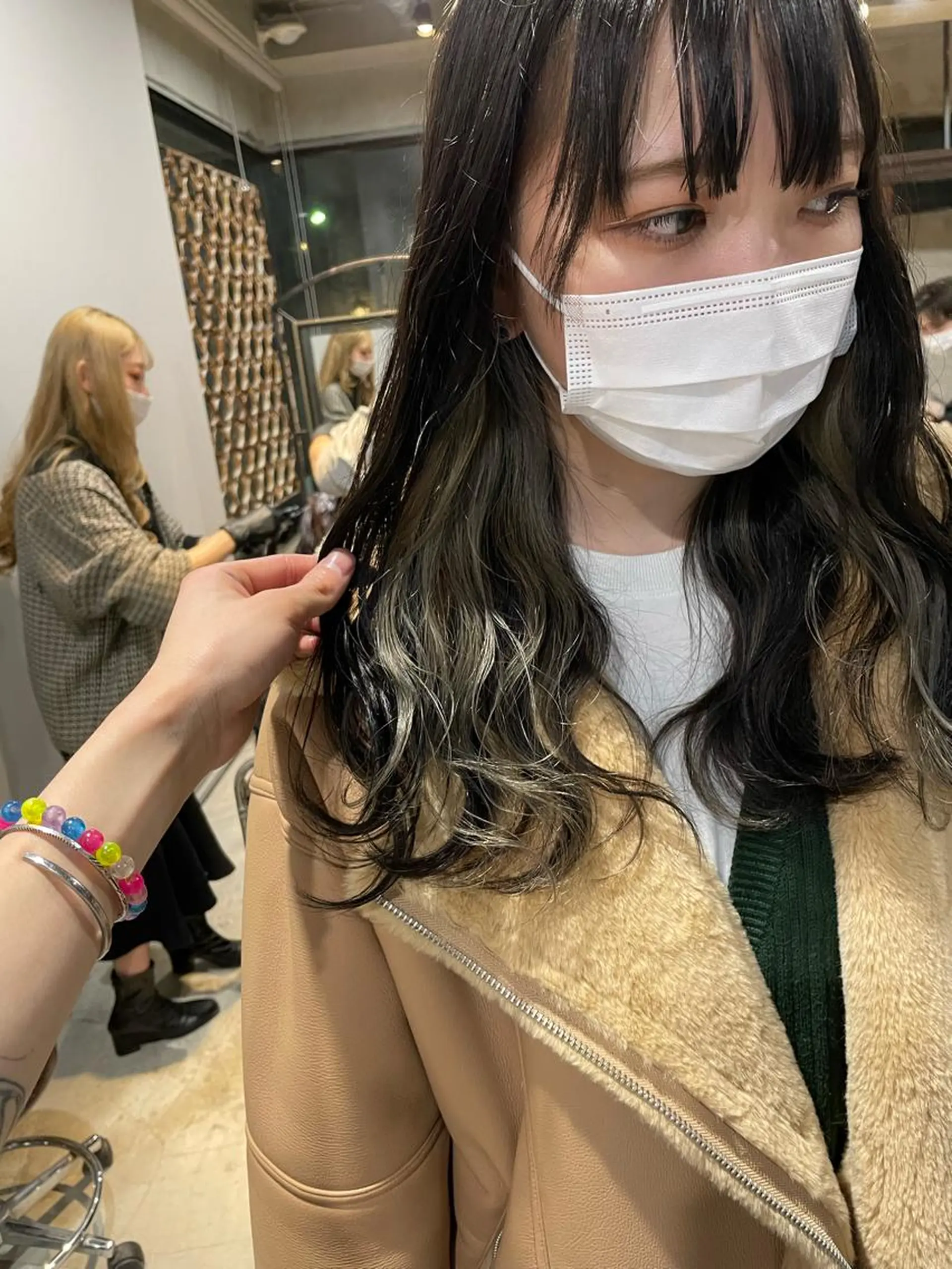 ロング カラー 透明感カラー シルバー DX所属・✨メンズスタイル✨ Daiのヘアスタイル