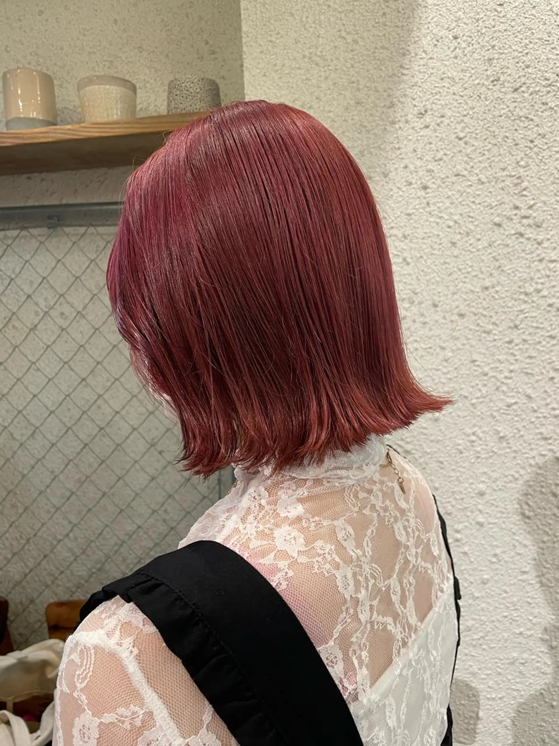 ミディアム カラー カット ヘアカラー トリートメント SALOWIN下北沢所属・hazuki 🌝のヘアスタイル