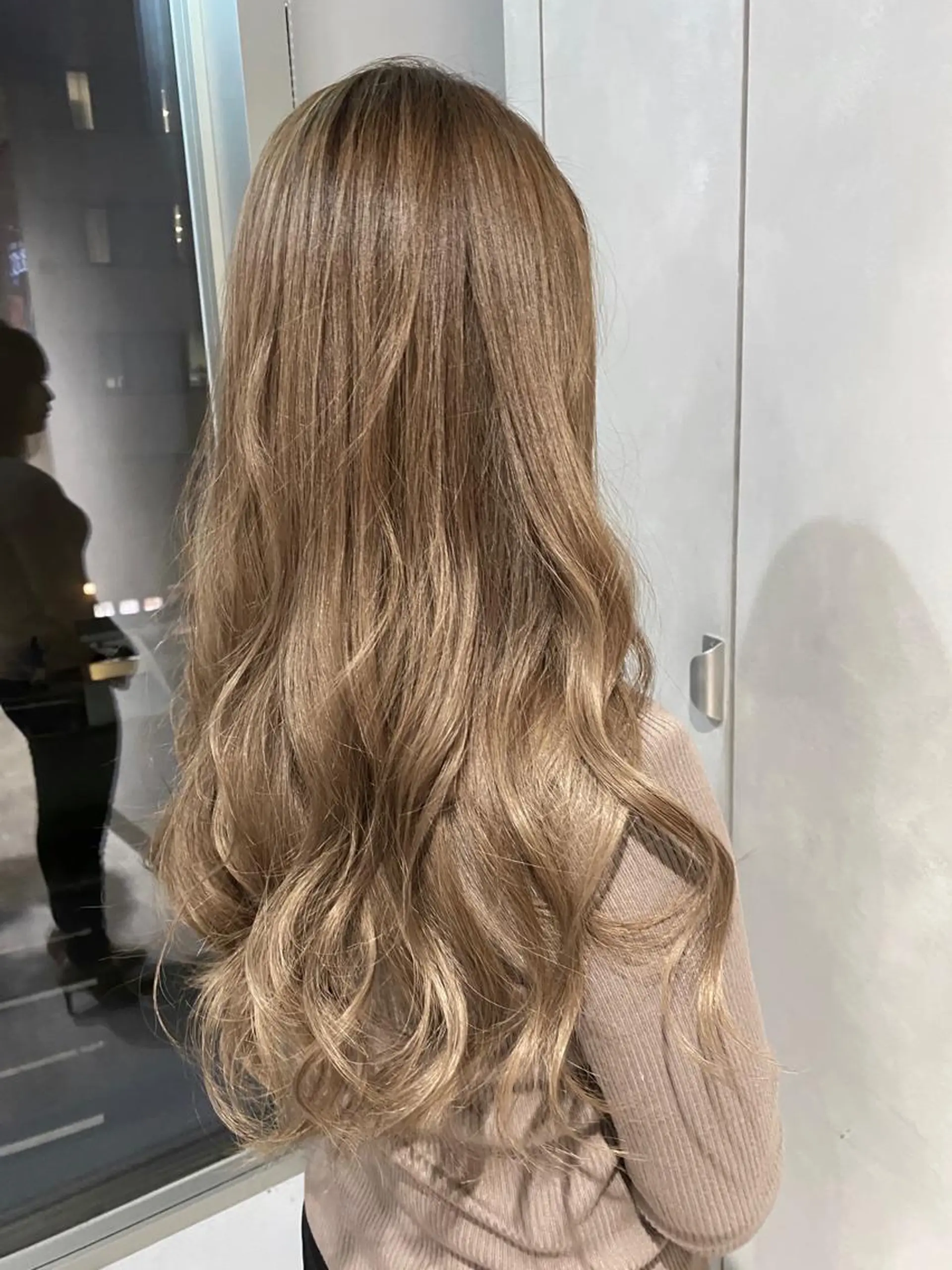 ロング カラー M IIのヘアスタイル