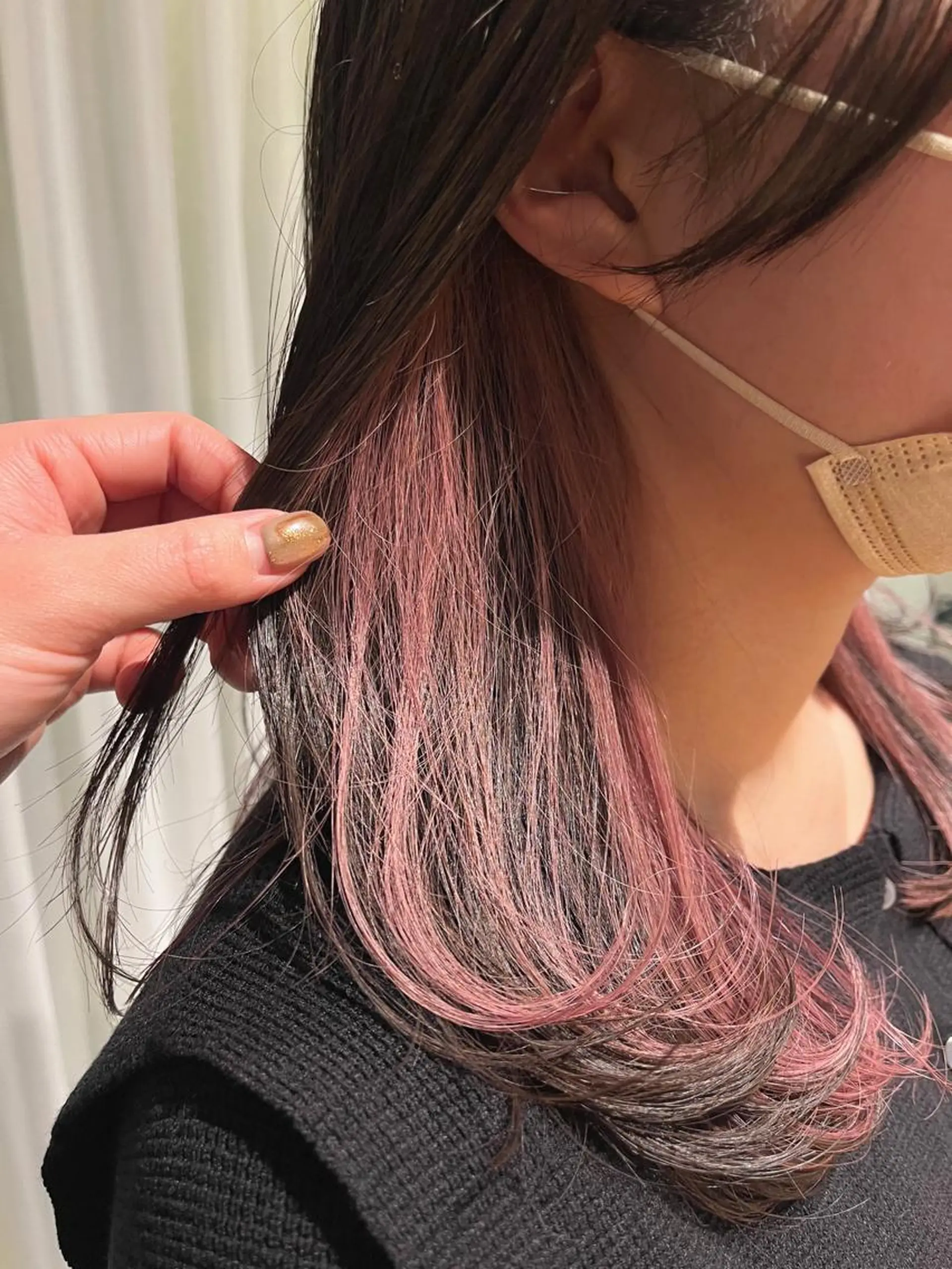 セミロング カラー SALOWIN京都河原町suite店所属・うる艶カラー／ 髪質改善／arisaのヘアスタイル