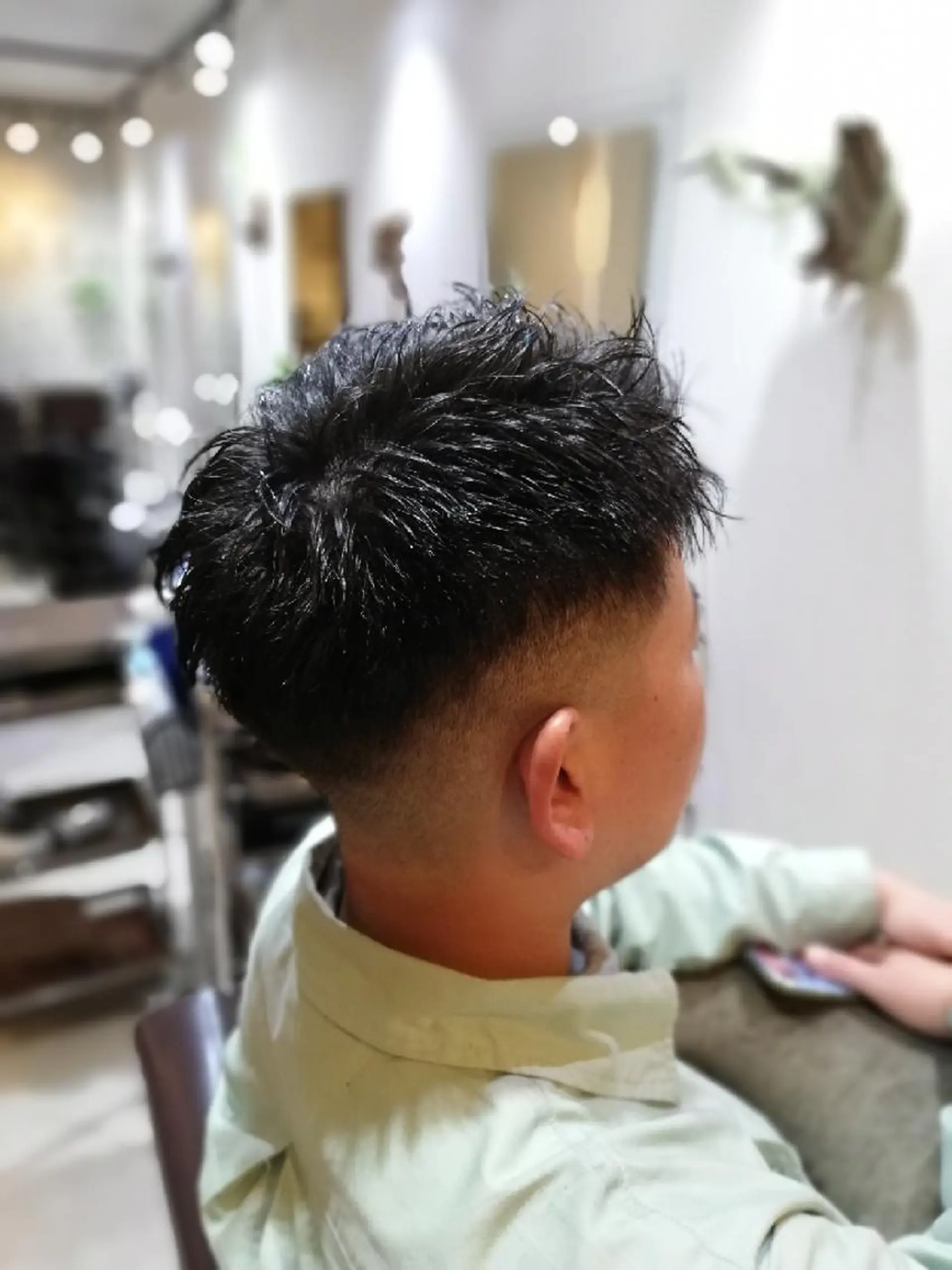 メンズ ショート カット 北林 弘展のヘアスタイル