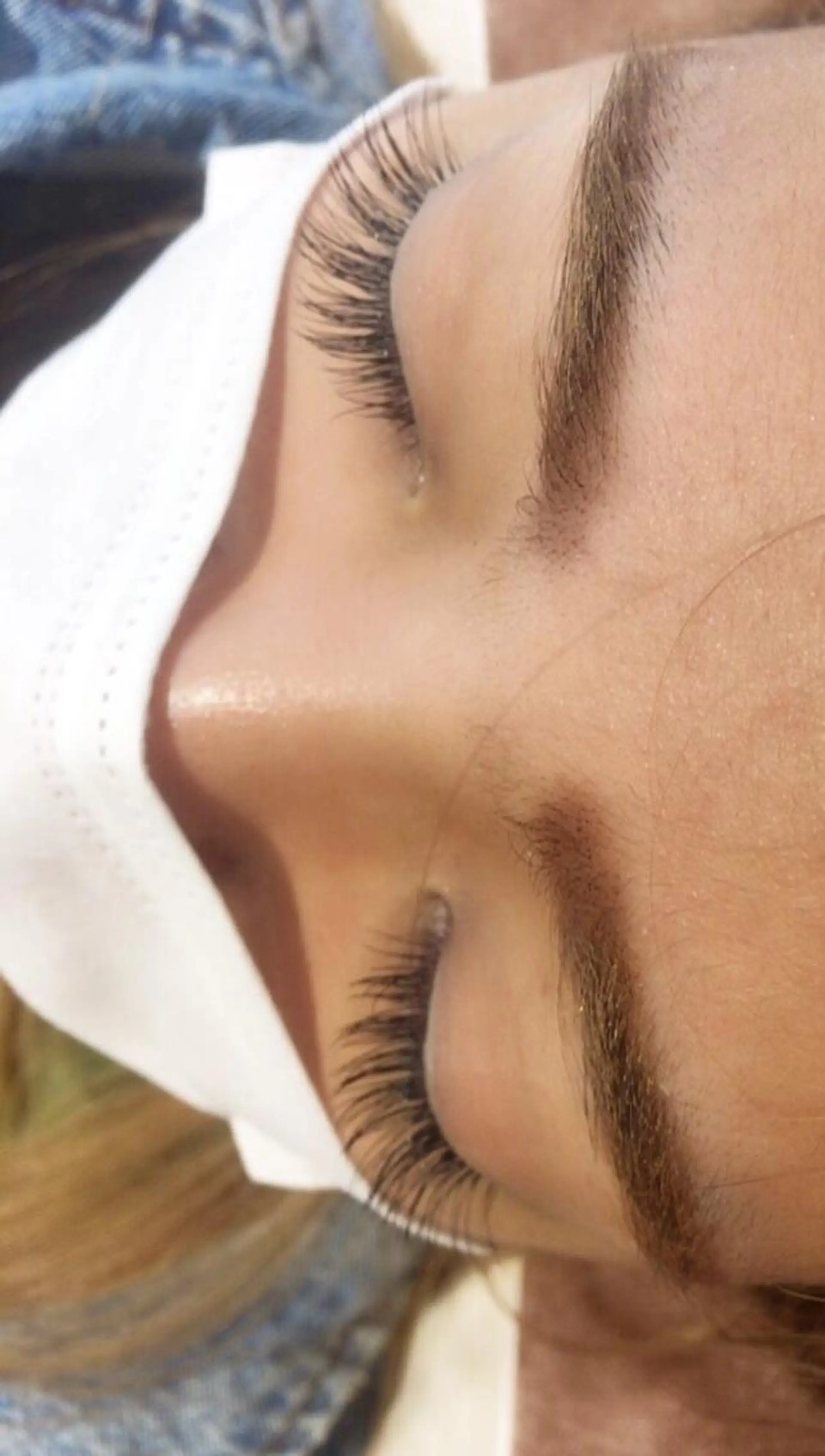 マツエク・マツパ Cカール 目尻長め f.【エフドット】 二俣川のマツエク・マツパデザイン