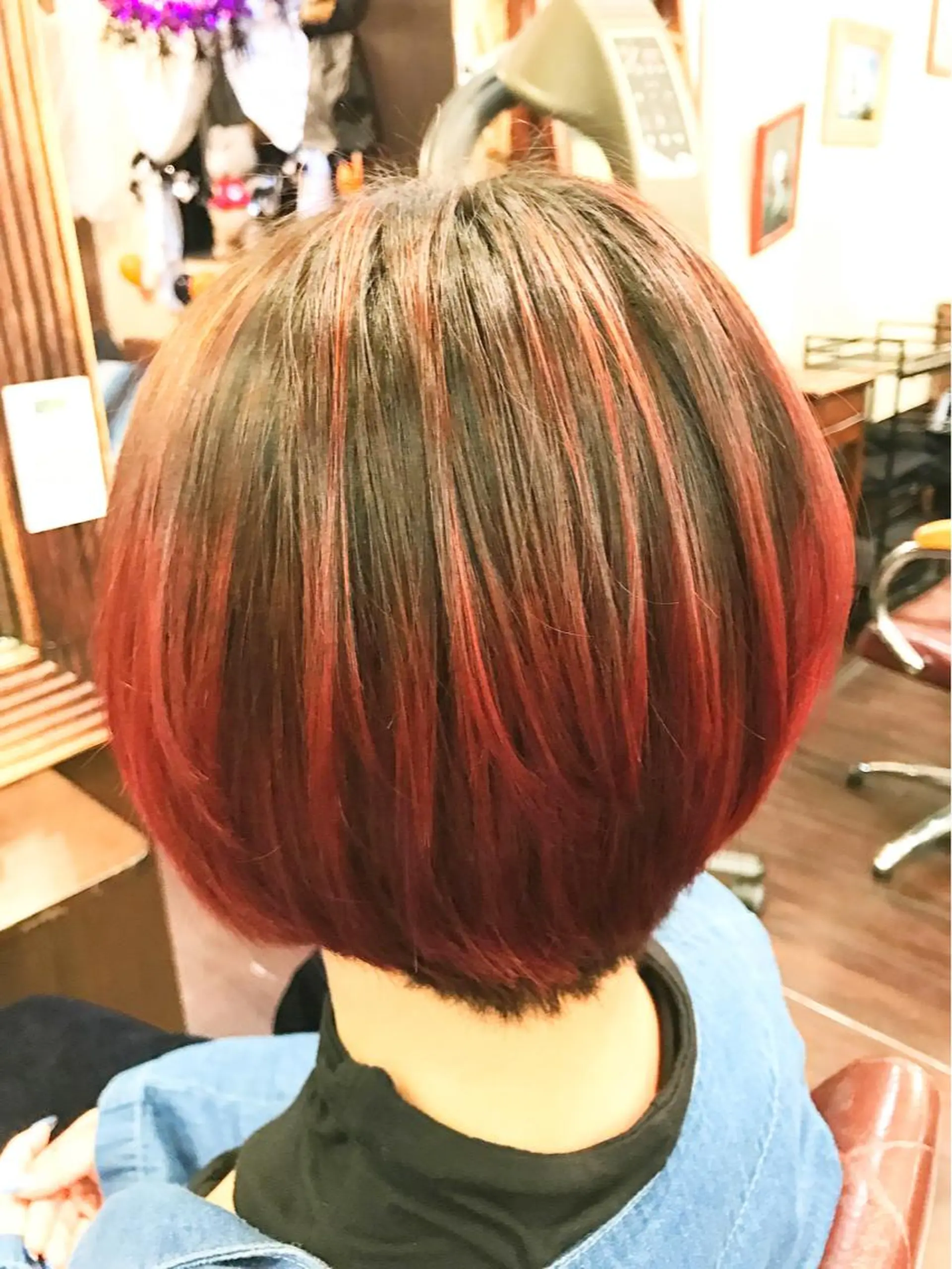 ショート ミディアム カラー ブリーチ グラデーションカラー ミニモお気に入り数 No.1宍戸雄弥のヘアスタイル