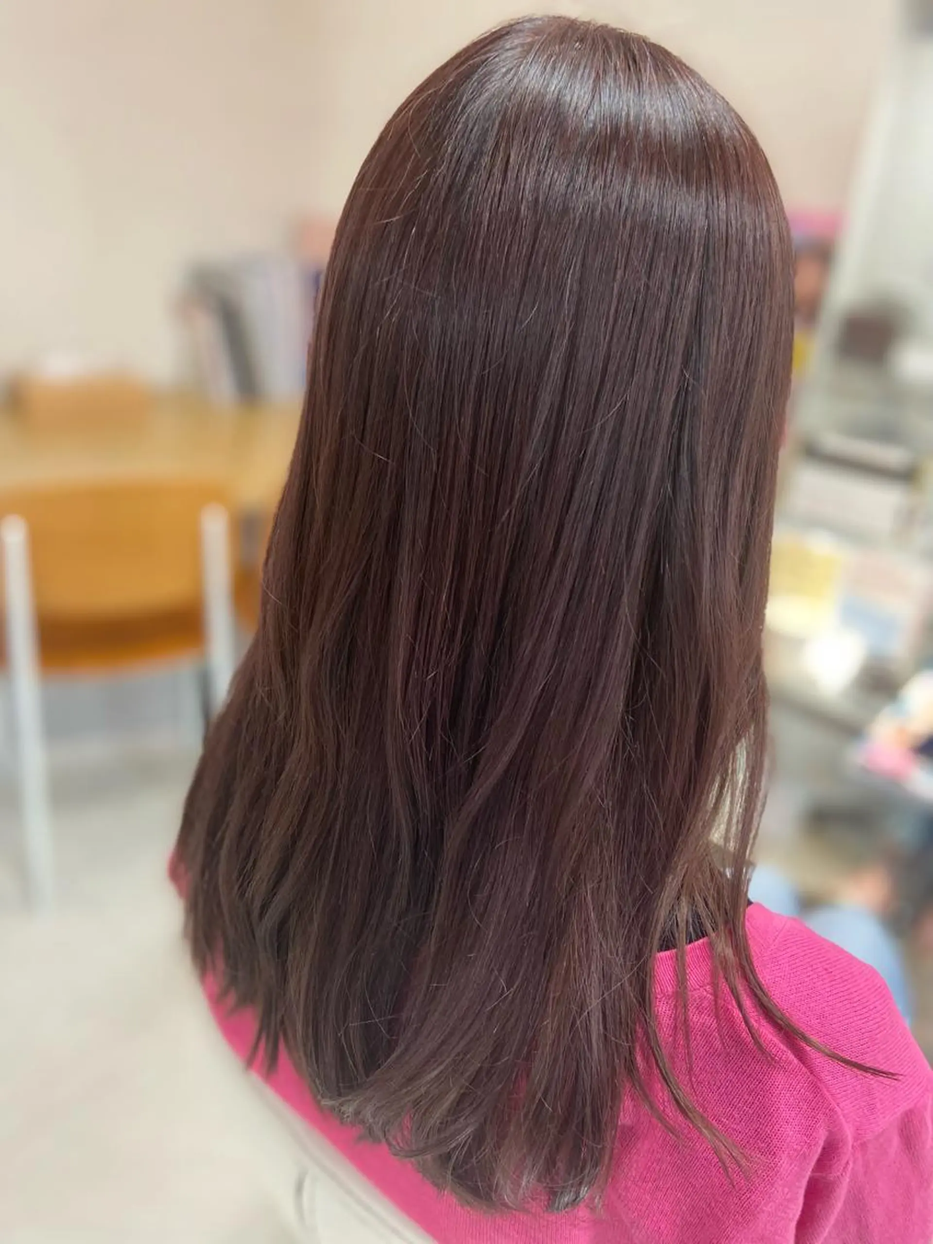 ロング カラー ヘアカラー トリートメント 菊地 美憂のヘアスタイル