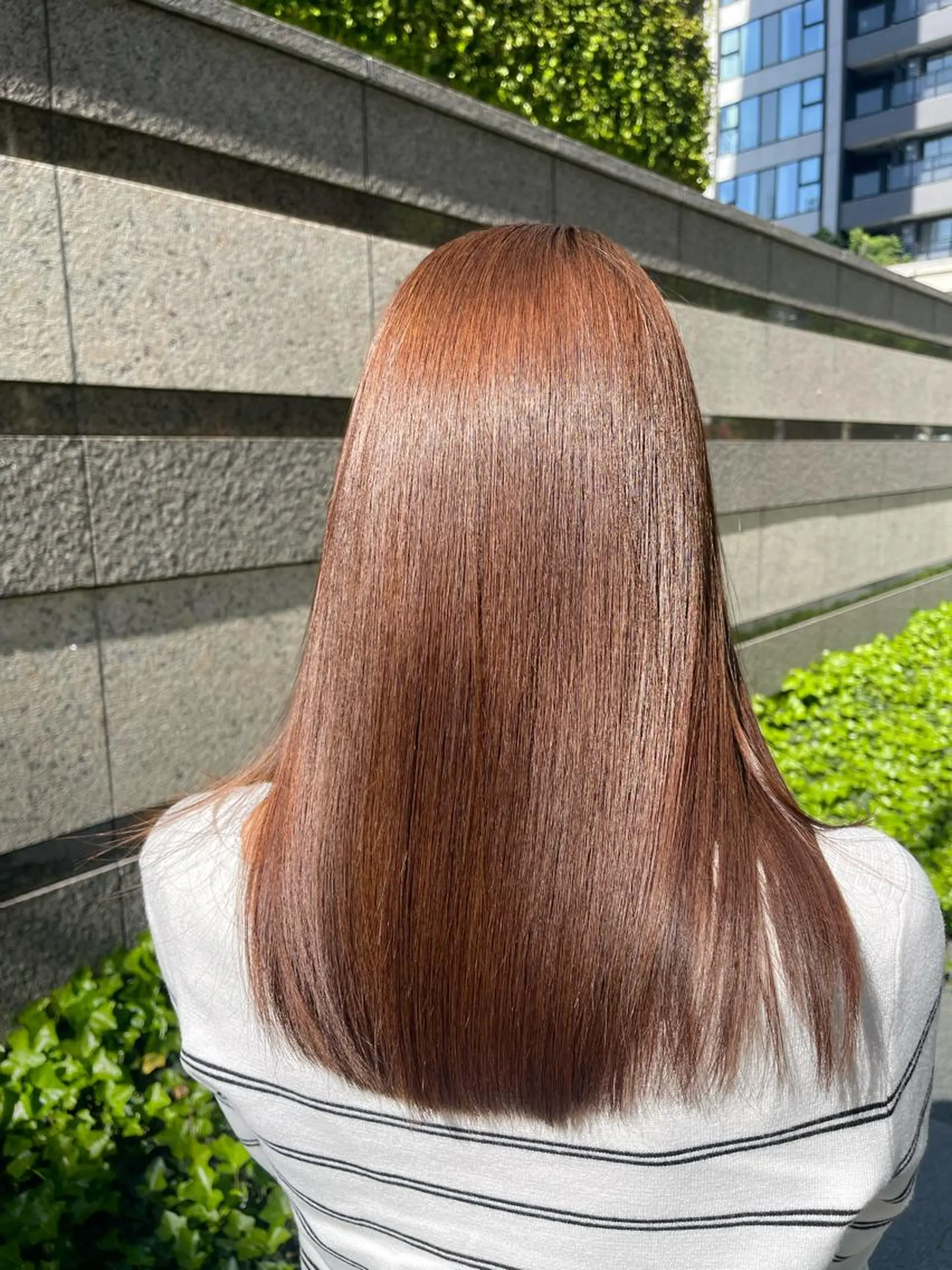 セミロング 髪質改善 縮毛矯正 髪質改善＆艶髪美髪エステ専門店　Lyrae～リラエ～所属・西梅田🌿髪質改善 井手　浩太朗のヘアスタイル