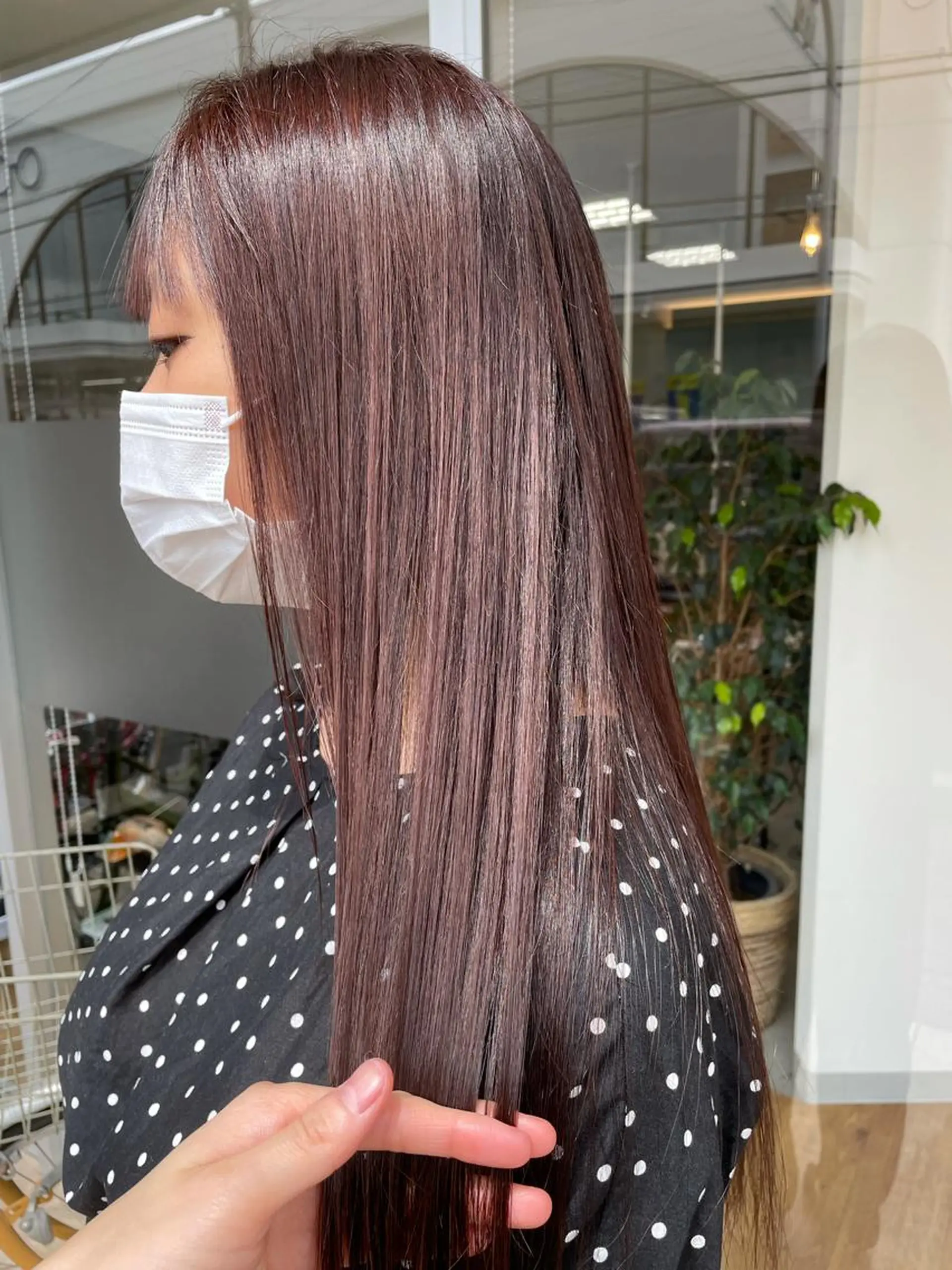 カラー 宮崎 千夏のヘアスタイル