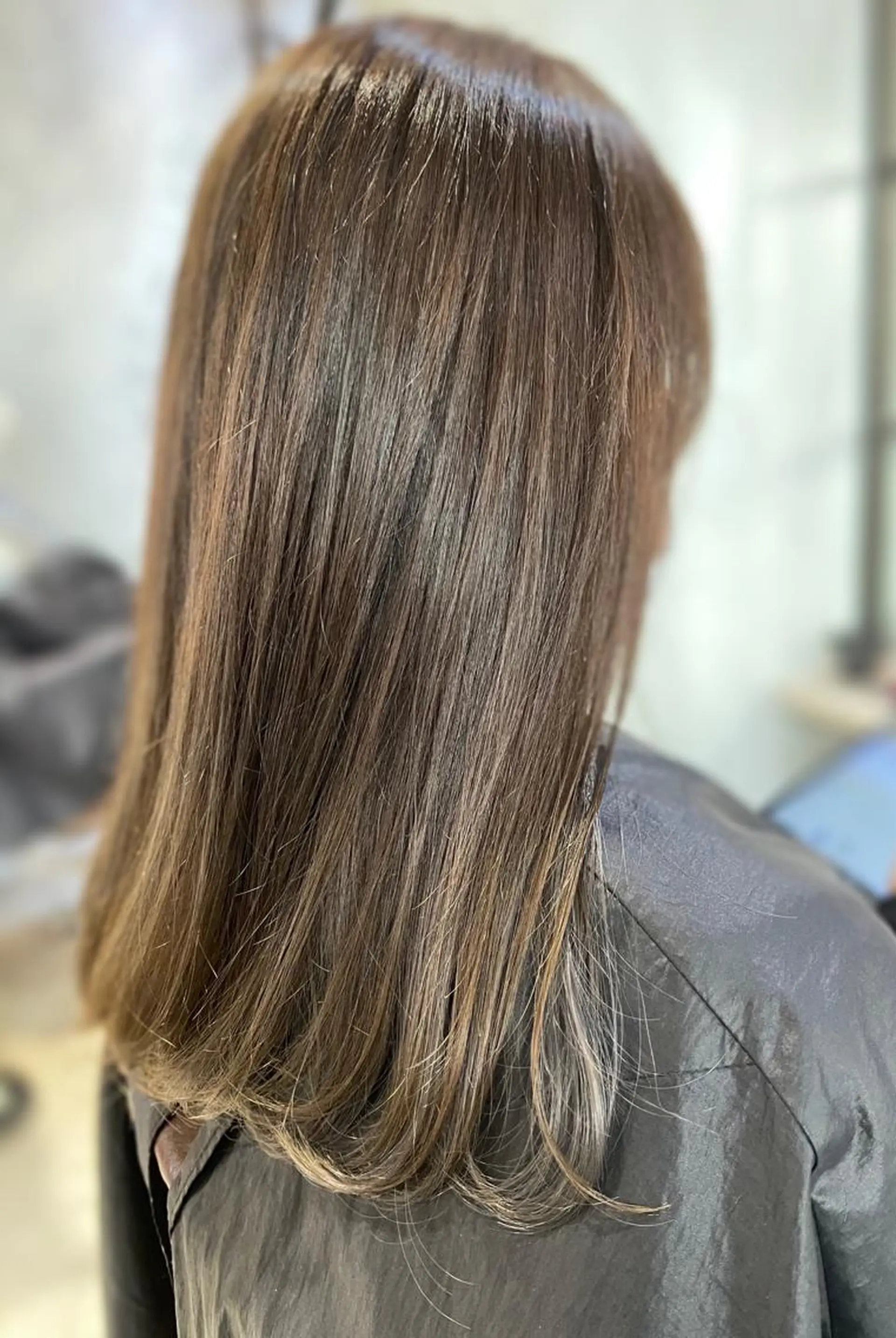 ロング カラー サイエンスアクア/艶 髪/レイヤー/清水のヘアスタイル