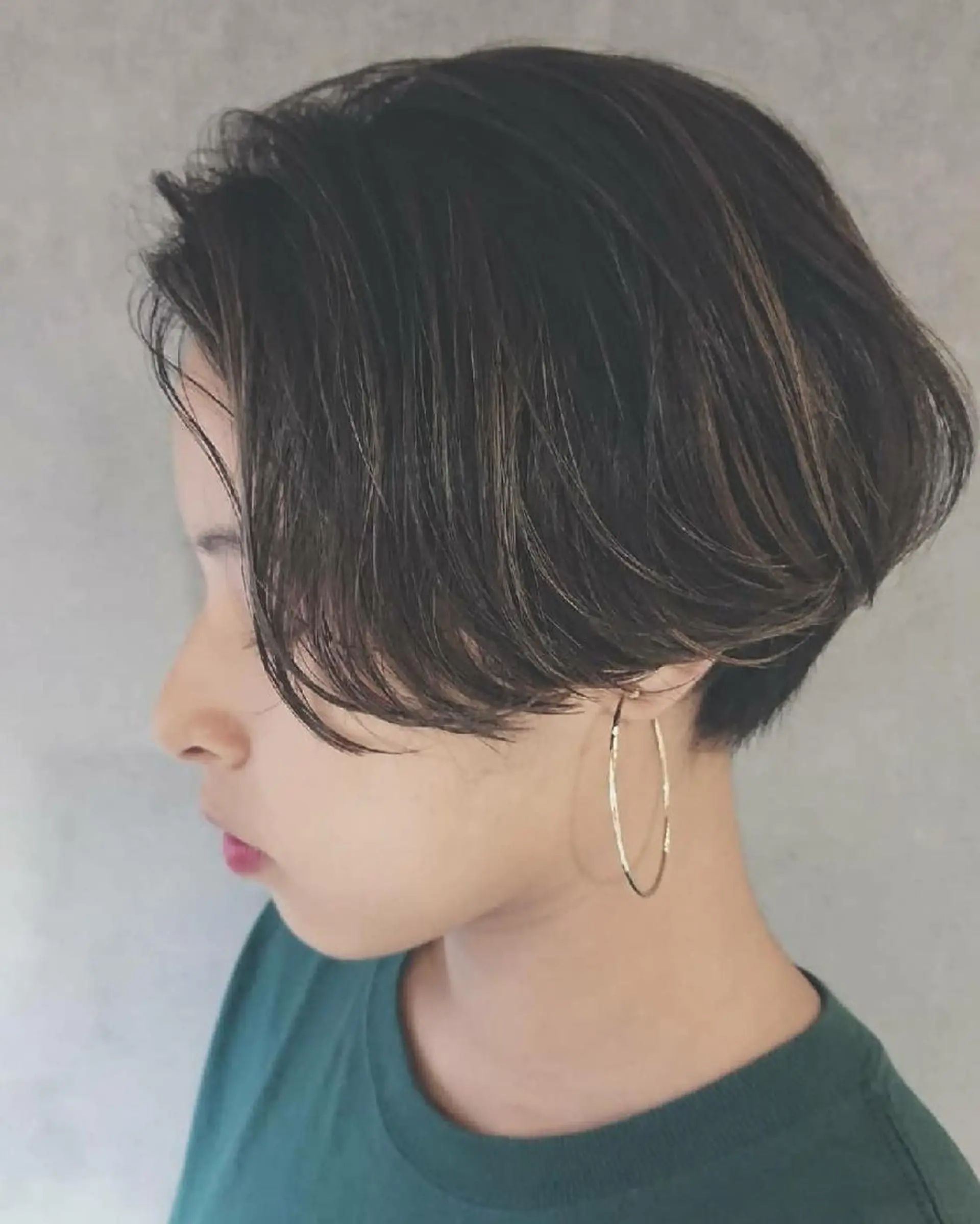 ショート カラー ハンサムショート ハイライトカラー ハイライト ショートヘア coii コイ【原宿/表参道】のヘアスタイル