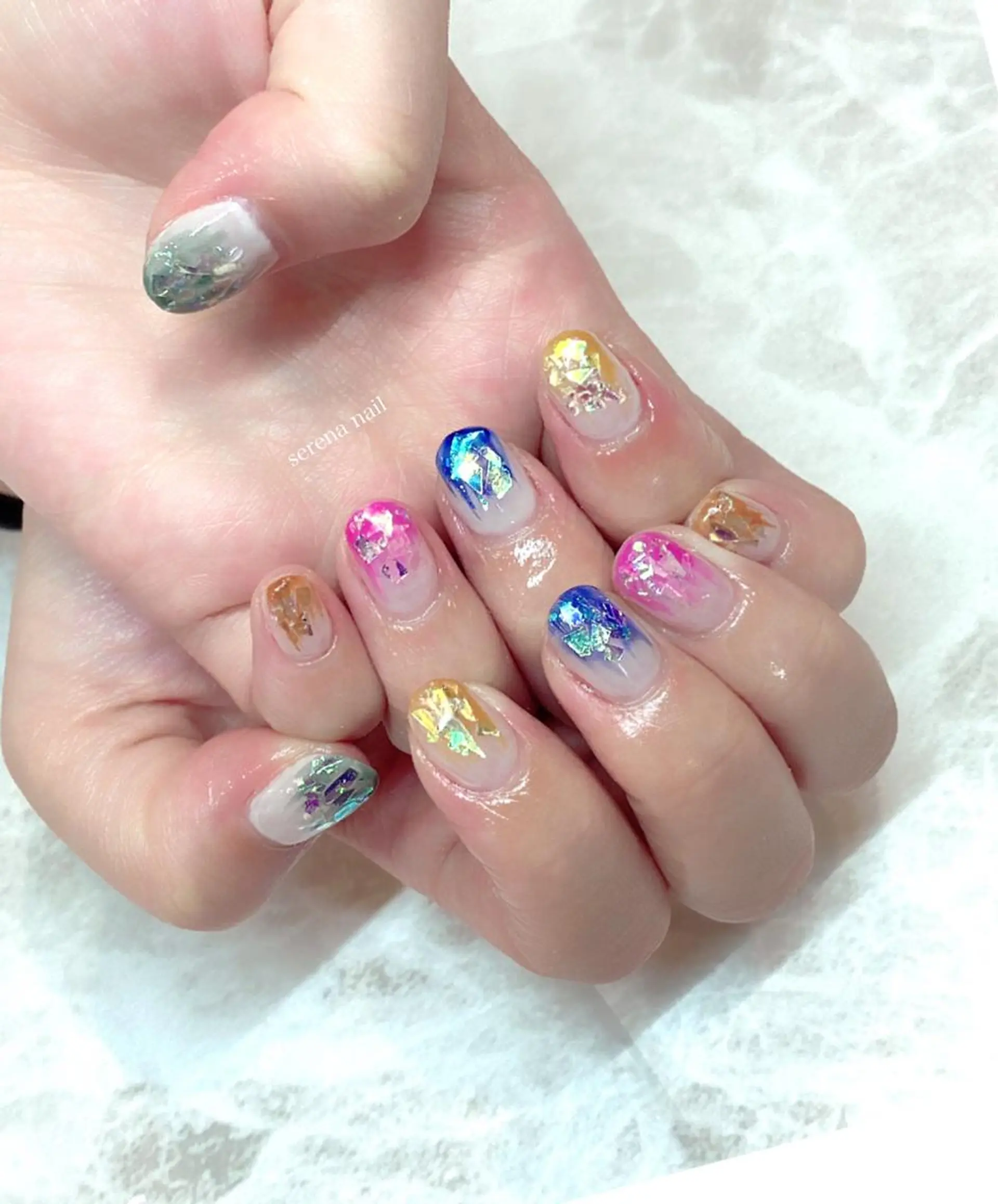 ネイル ハンドネイル serena nailのネイルデザイン