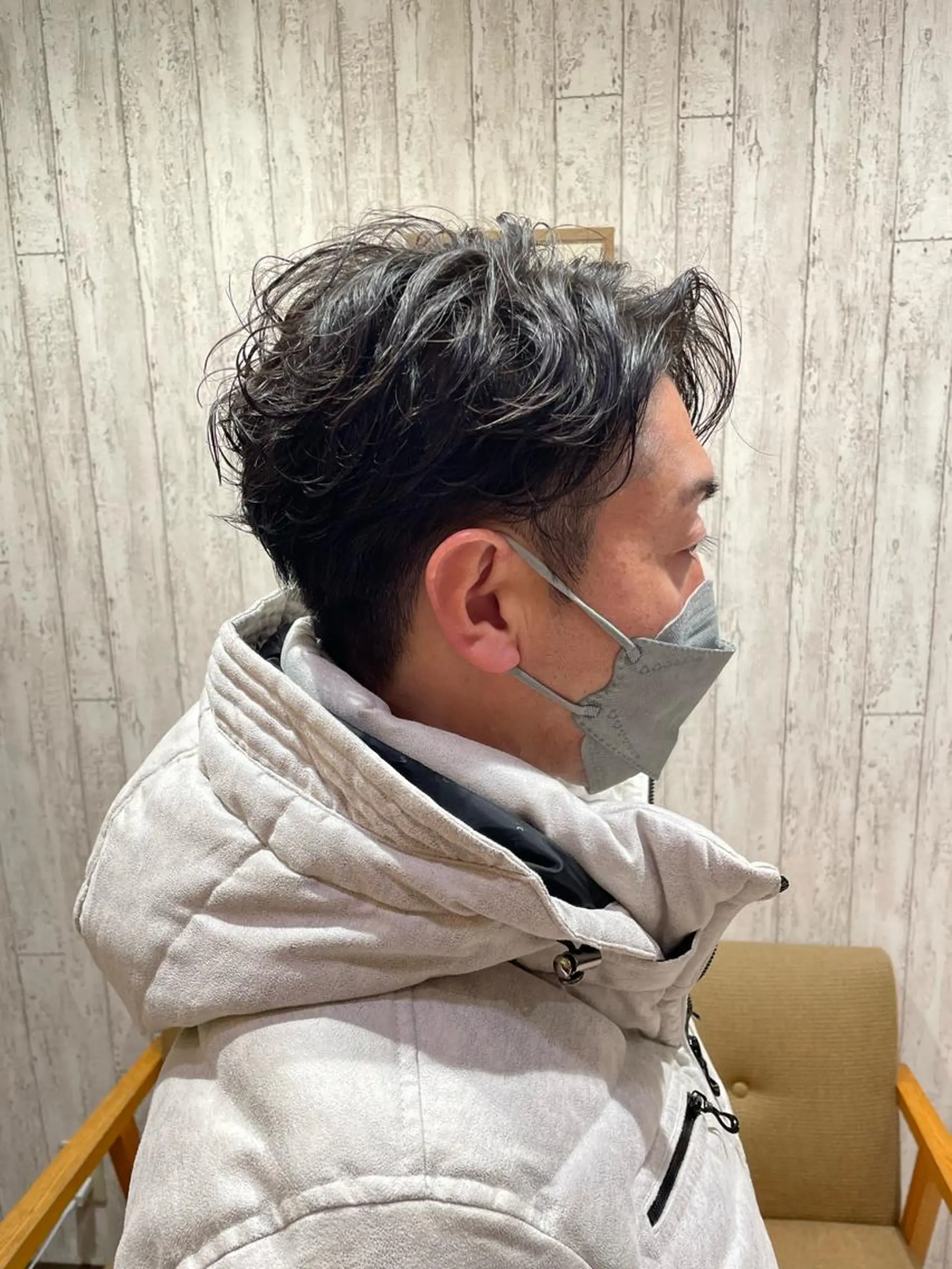 ショート パーマ メンズ カット パーマ ツイスパ/メンズ特化 🦋𝑺𝑶𝑵𝑬の眉毛・アイブロウイメージ