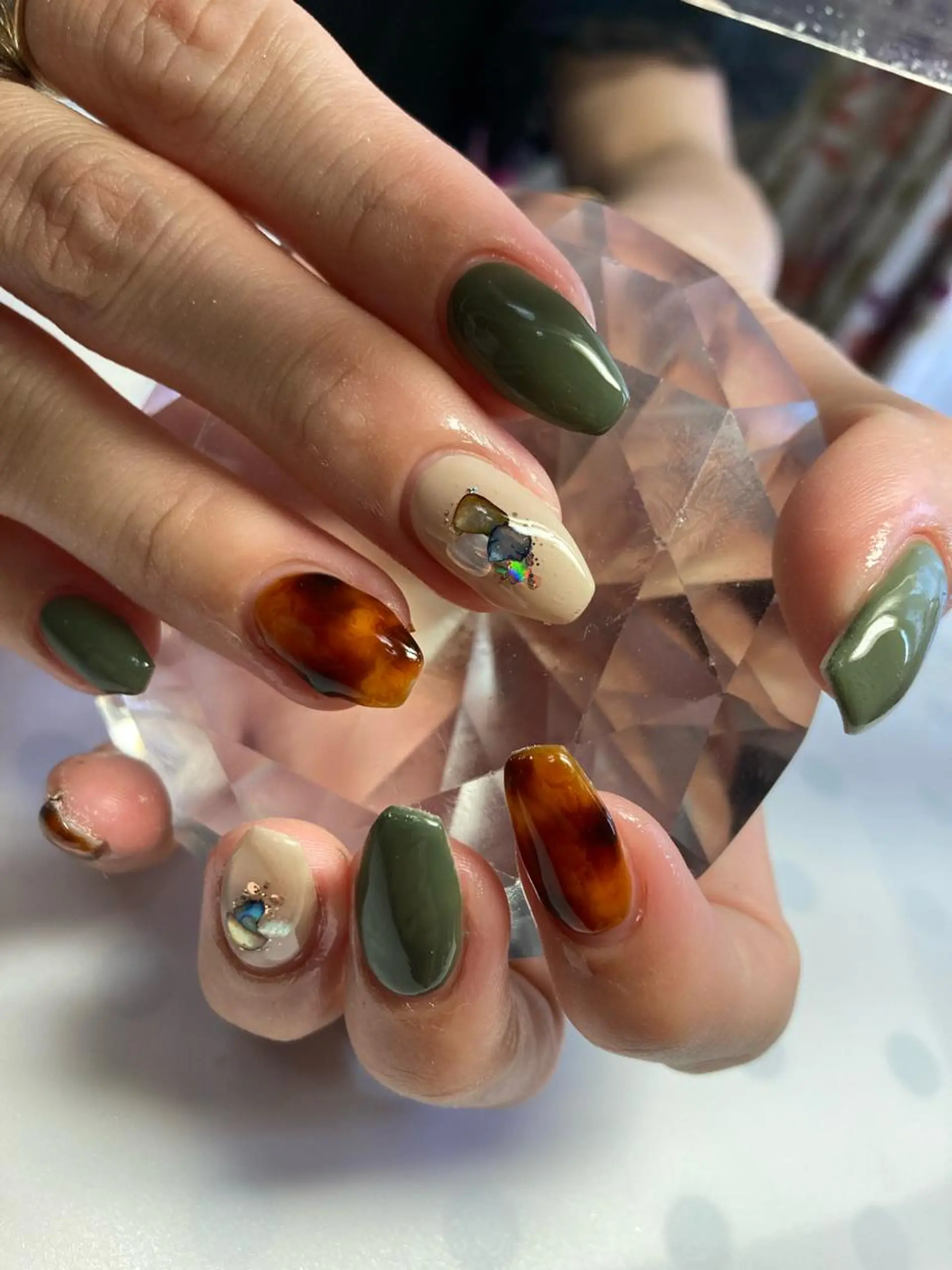 ミディアム ネイル nail yukkoのネイルデザイン