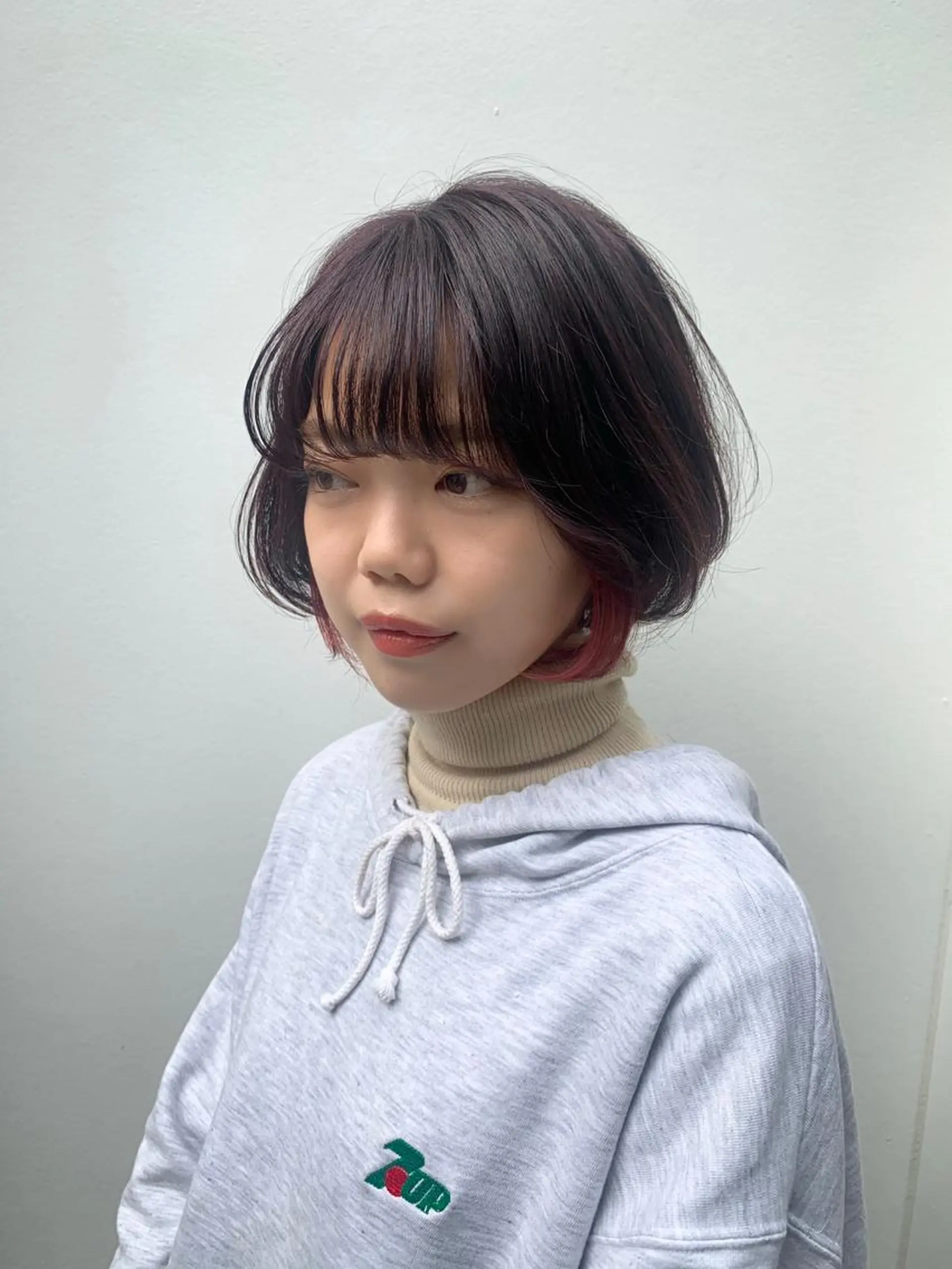 ショート カット ヘアカラー トリートメント loka所属・山本 晶大のヘアスタイル