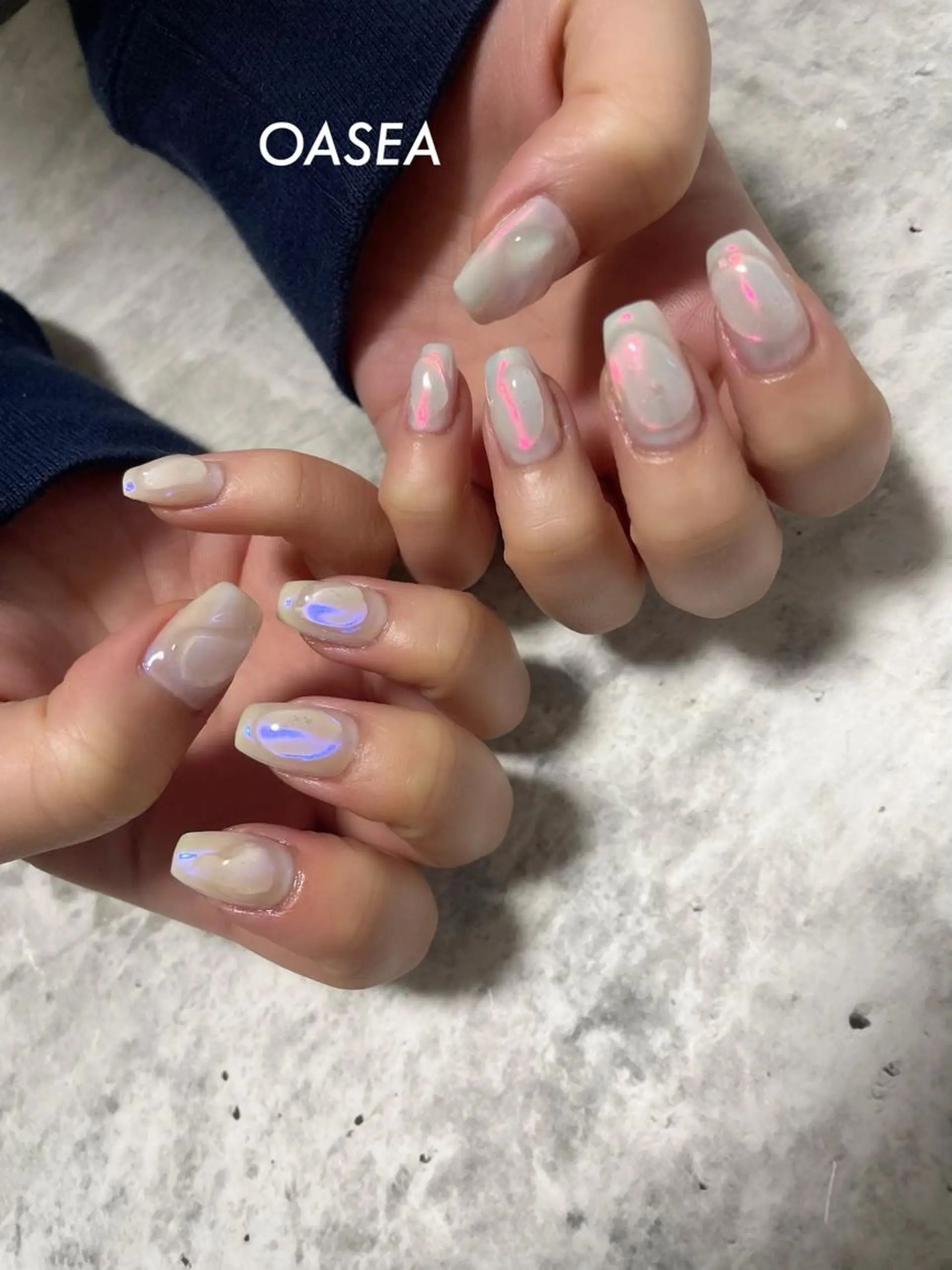 ネイル ハンドネイル 🌞💜 KAORI 🌴のネイルデザイン