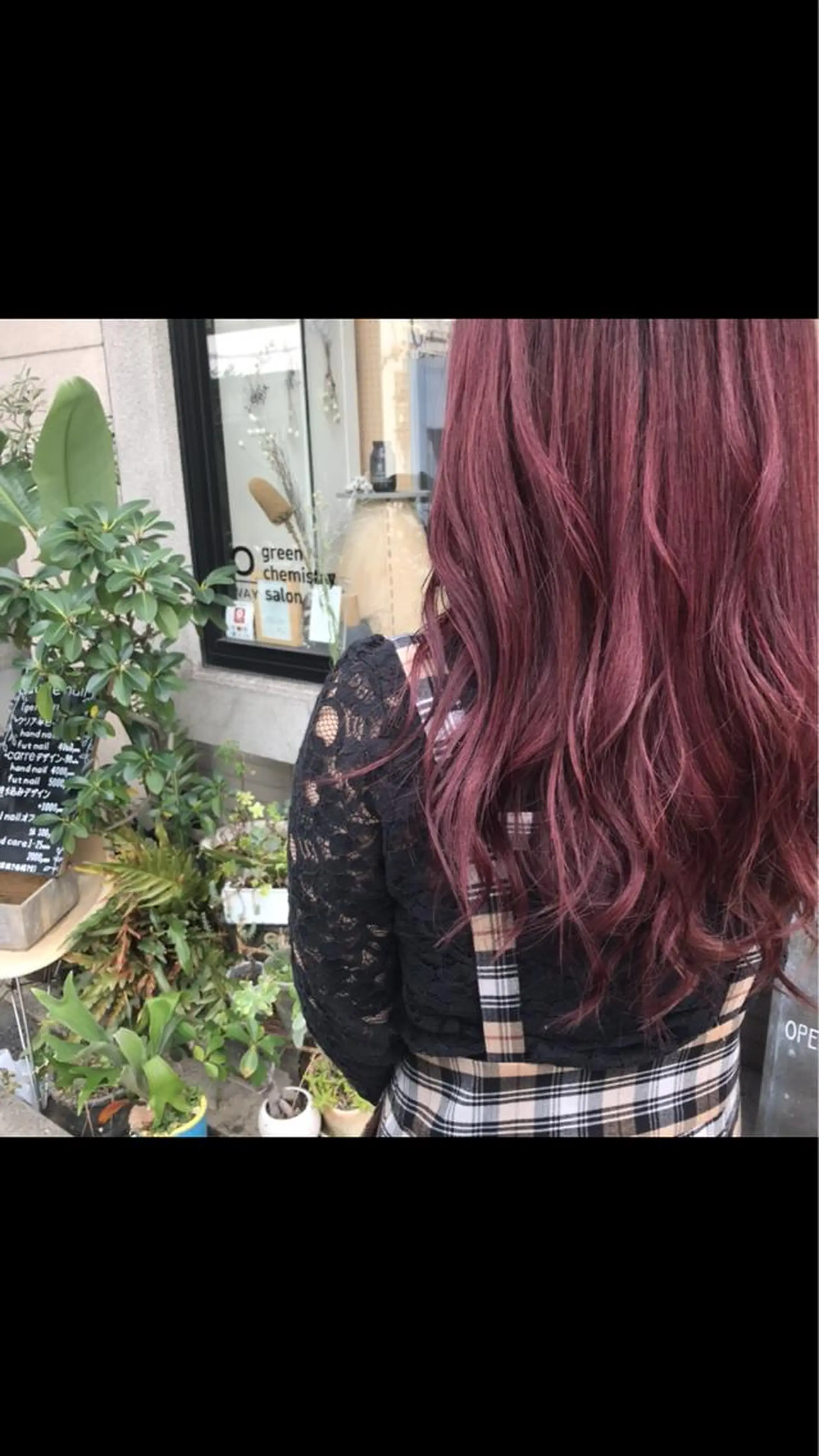 ロング 艶髪color💎髪 質改善ストレート大吉のヘアスタイル