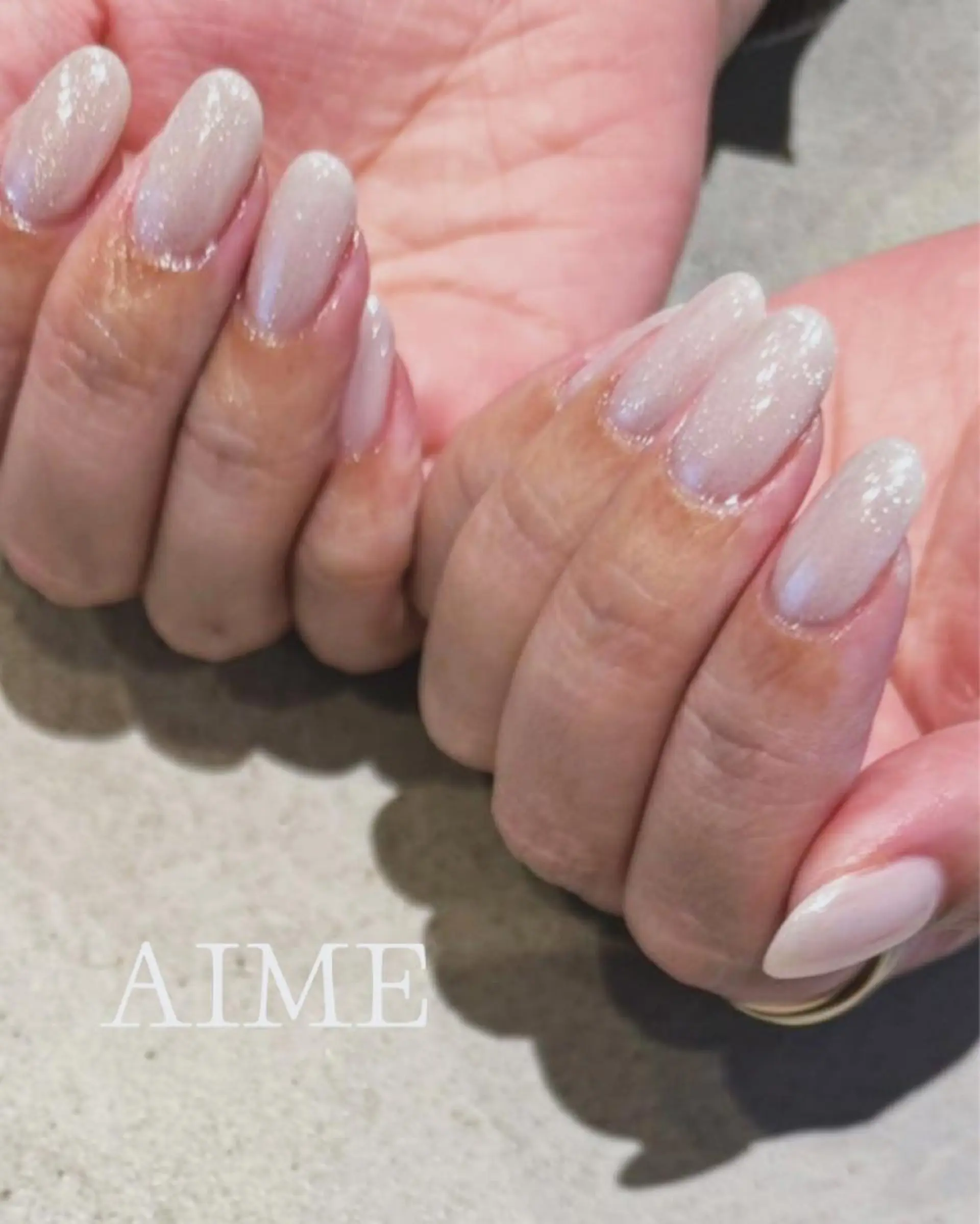 ネイル アートネイル ハンドネイル AIME （momo）のネイルデザイン