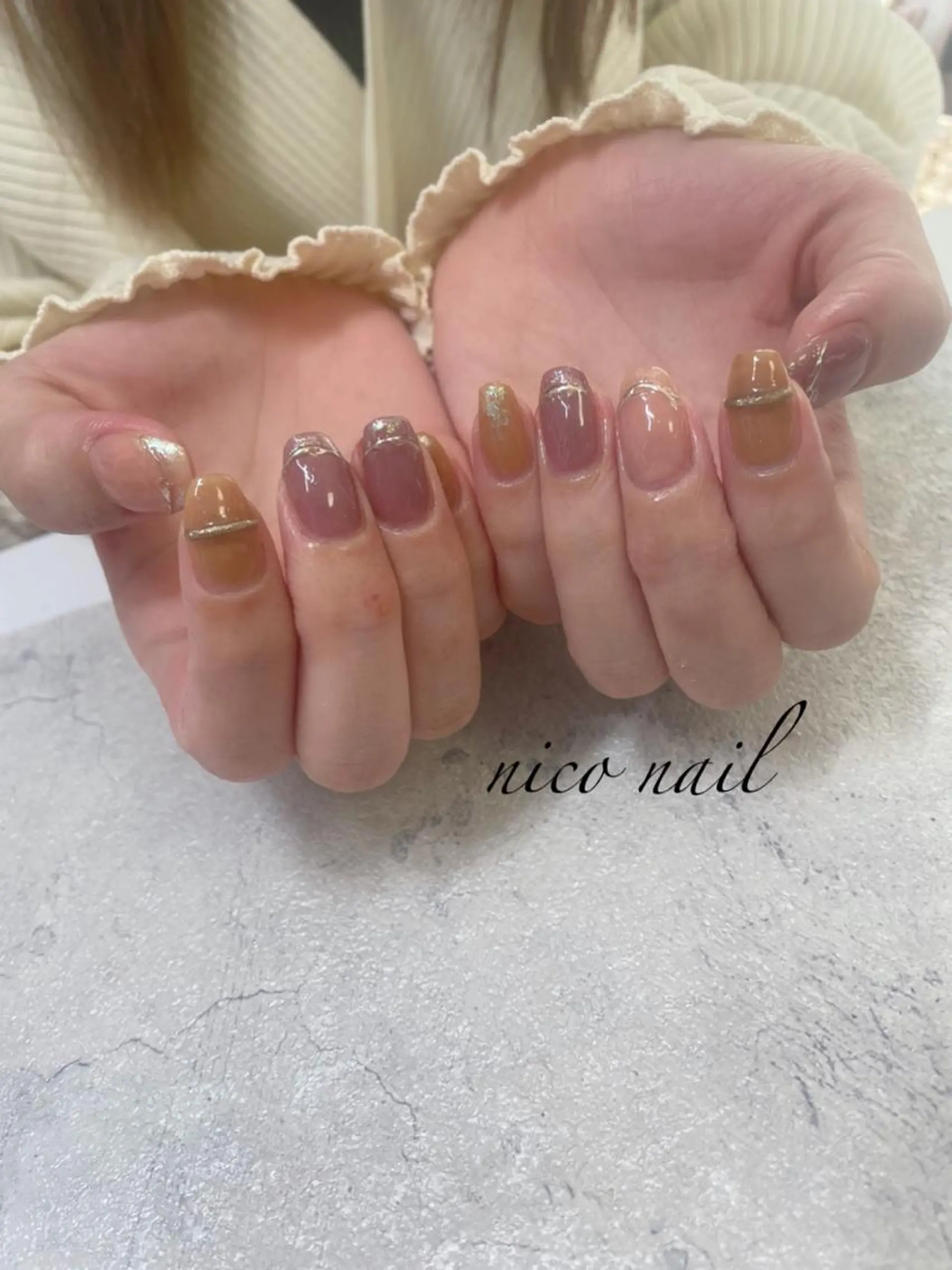 ネイル 香芝市ネイルサロン nico nailのネイルデザイン