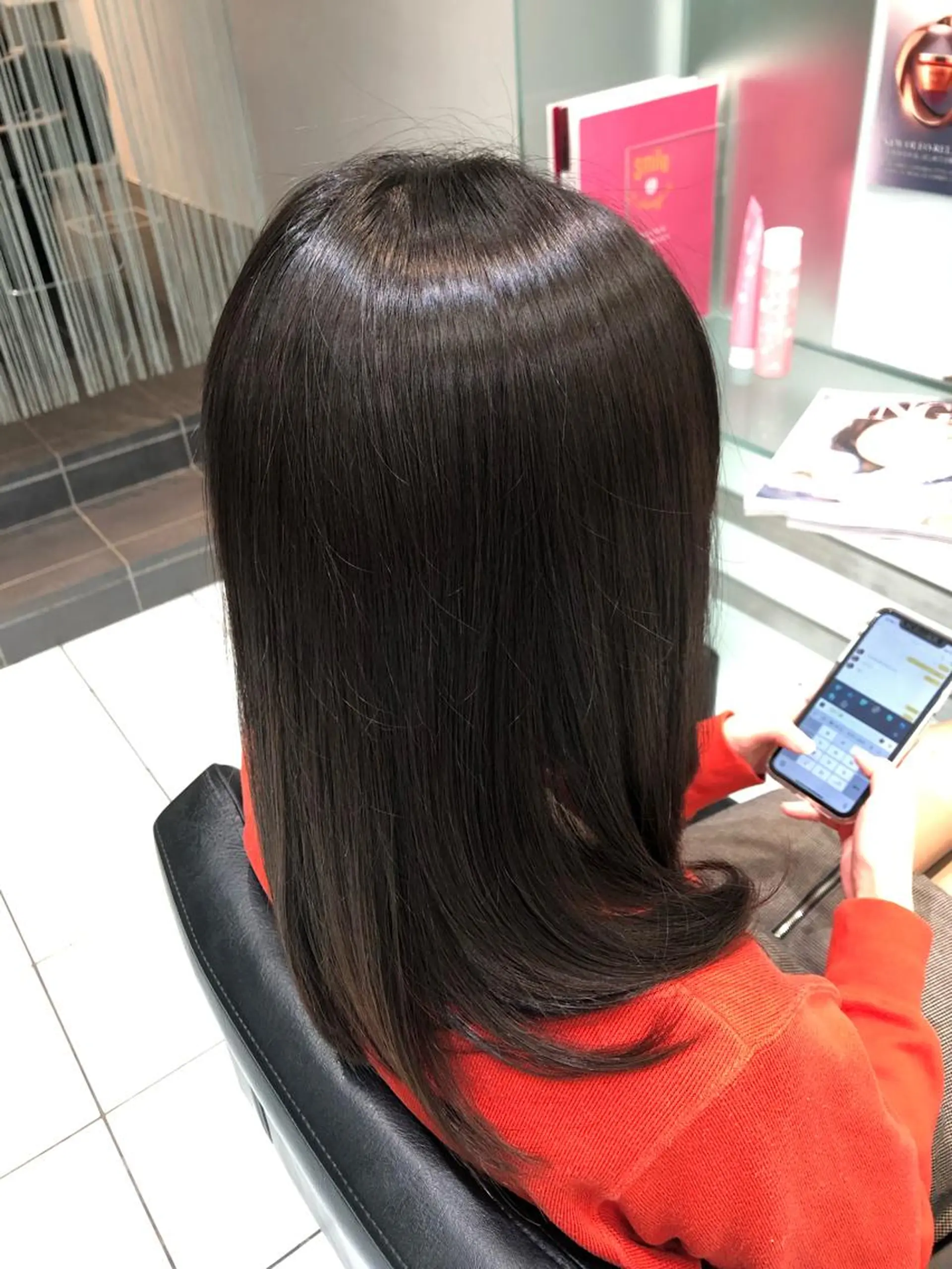 セミロング 髪質改善・縮毛矯正専門店 sisi所属・HACHI stylistのヘアスタイル