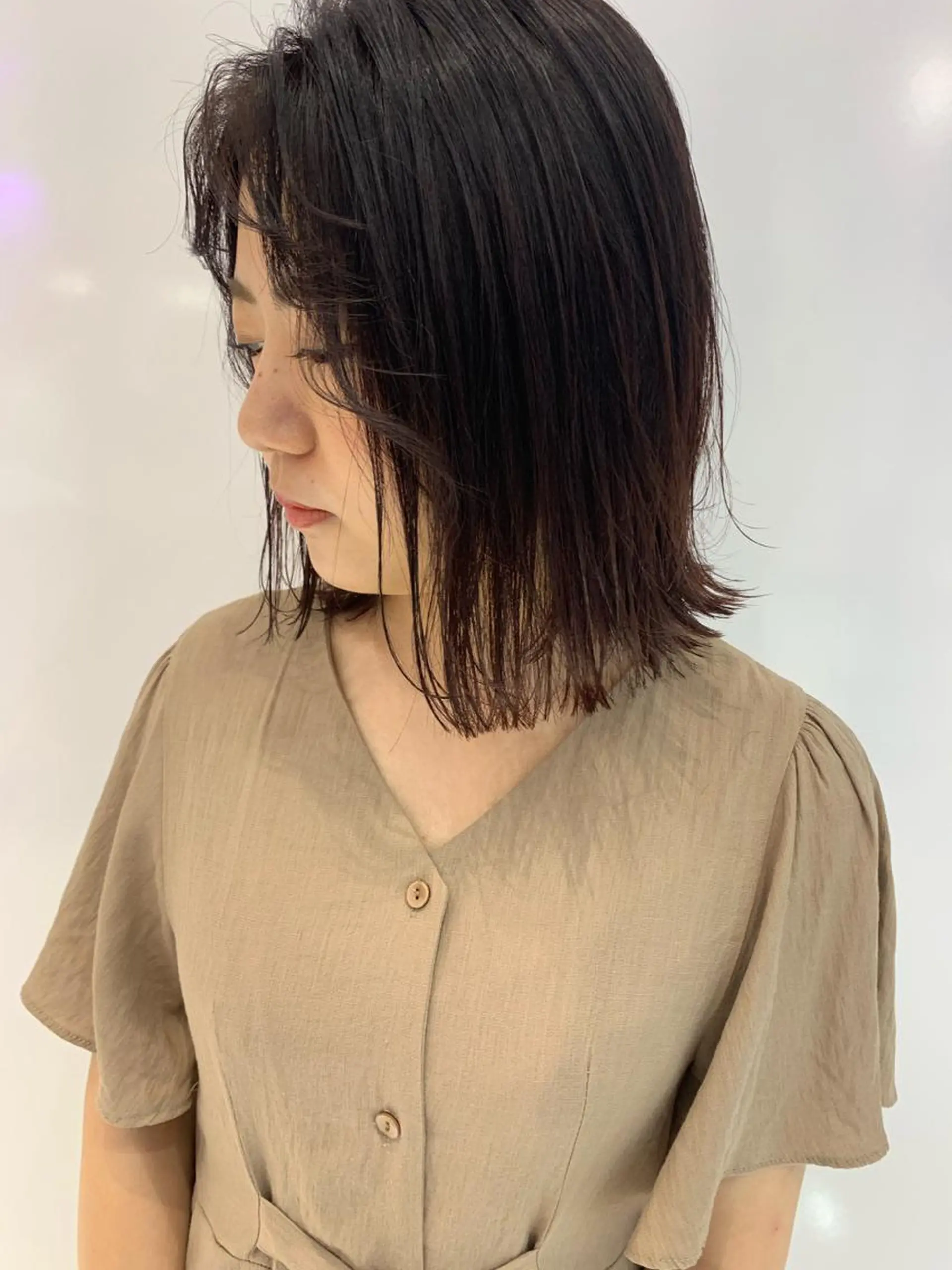 ショート カラー ハッシュカット/ハイ トーン/MANAMIのヘアスタイル