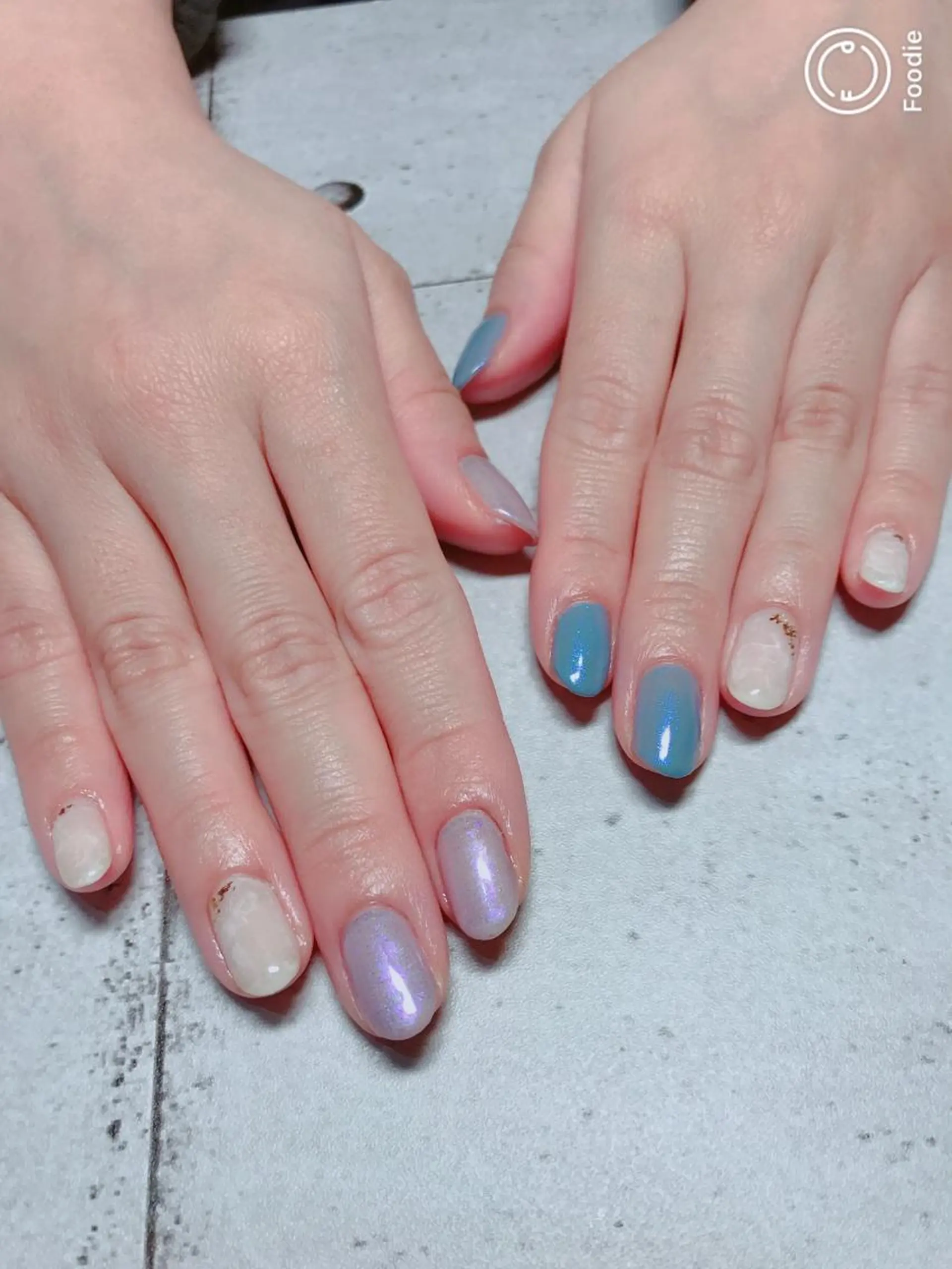 ネイル 冬ネイル ハンドネイル たきぐち みちこのネイルデザイン