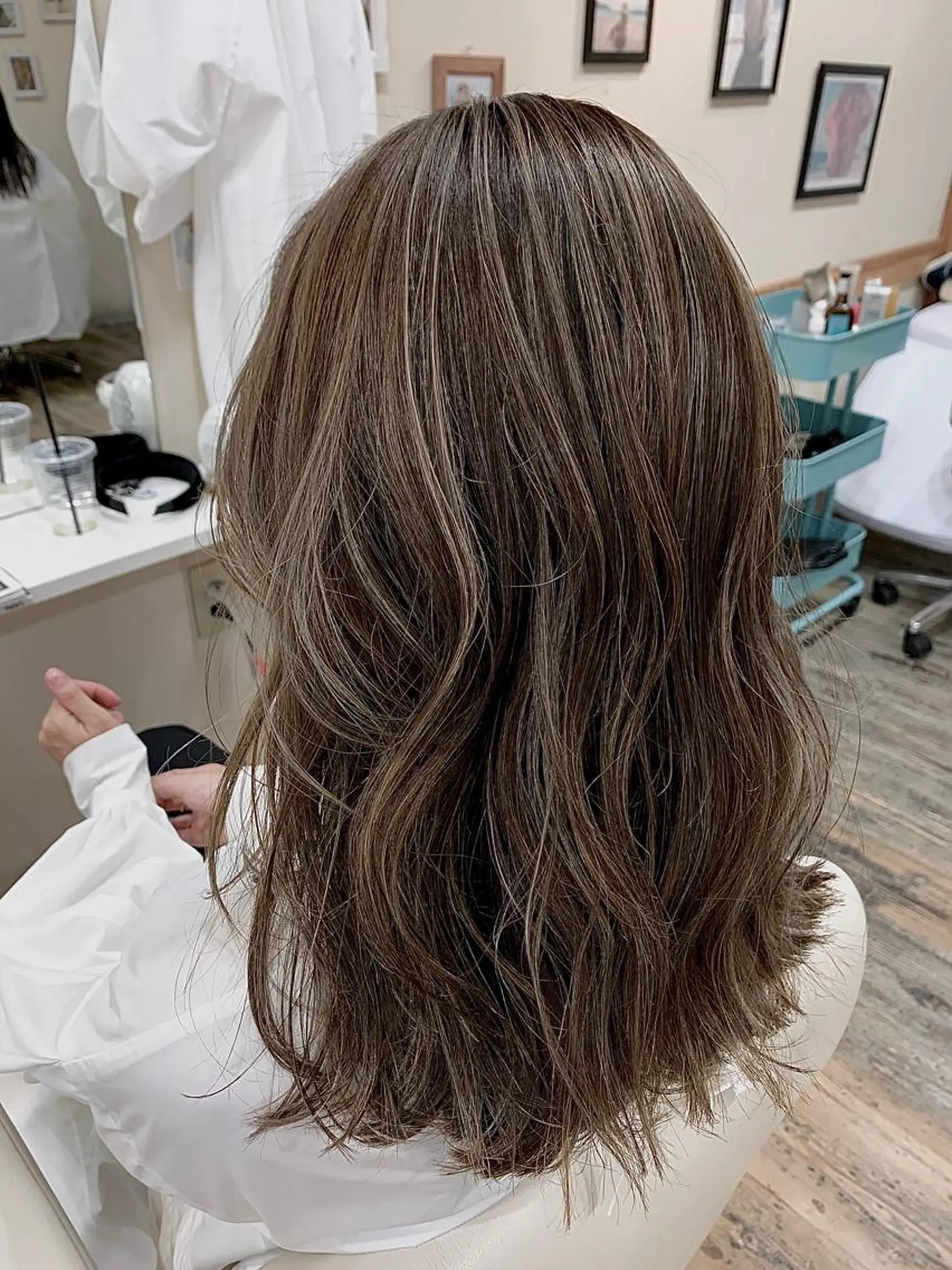 ロング カラー ハイライトカラー ハイライト Anuanua’Oe 🌿misa🌿のヘアスタイル