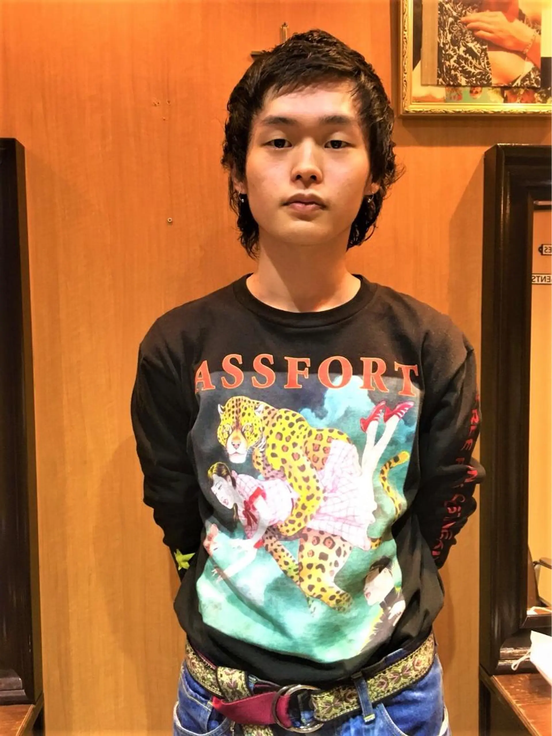 ショート メンズ Drei.B.（ドライヴ）所属・ヨシダ アズサのヘアスタイル