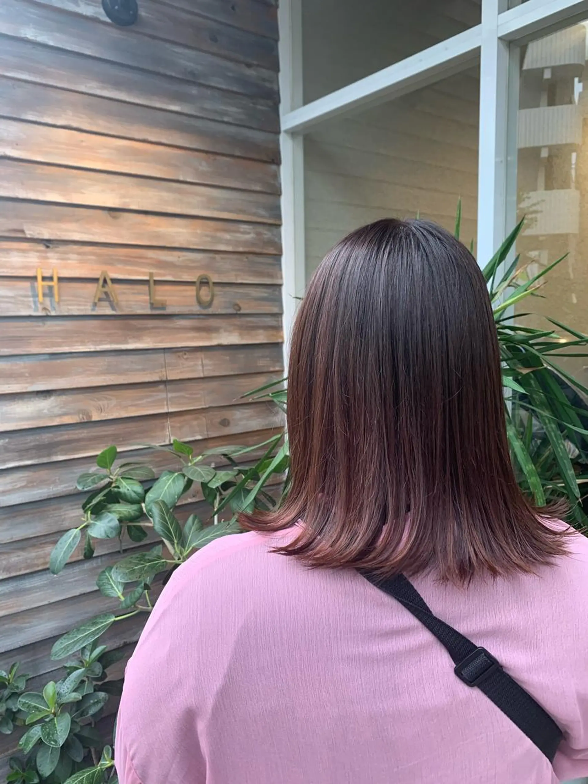 ミディアム カラー グラデーションカラー オレンジ カット ヘアカラー 竹内 康浩のヘアスタイル