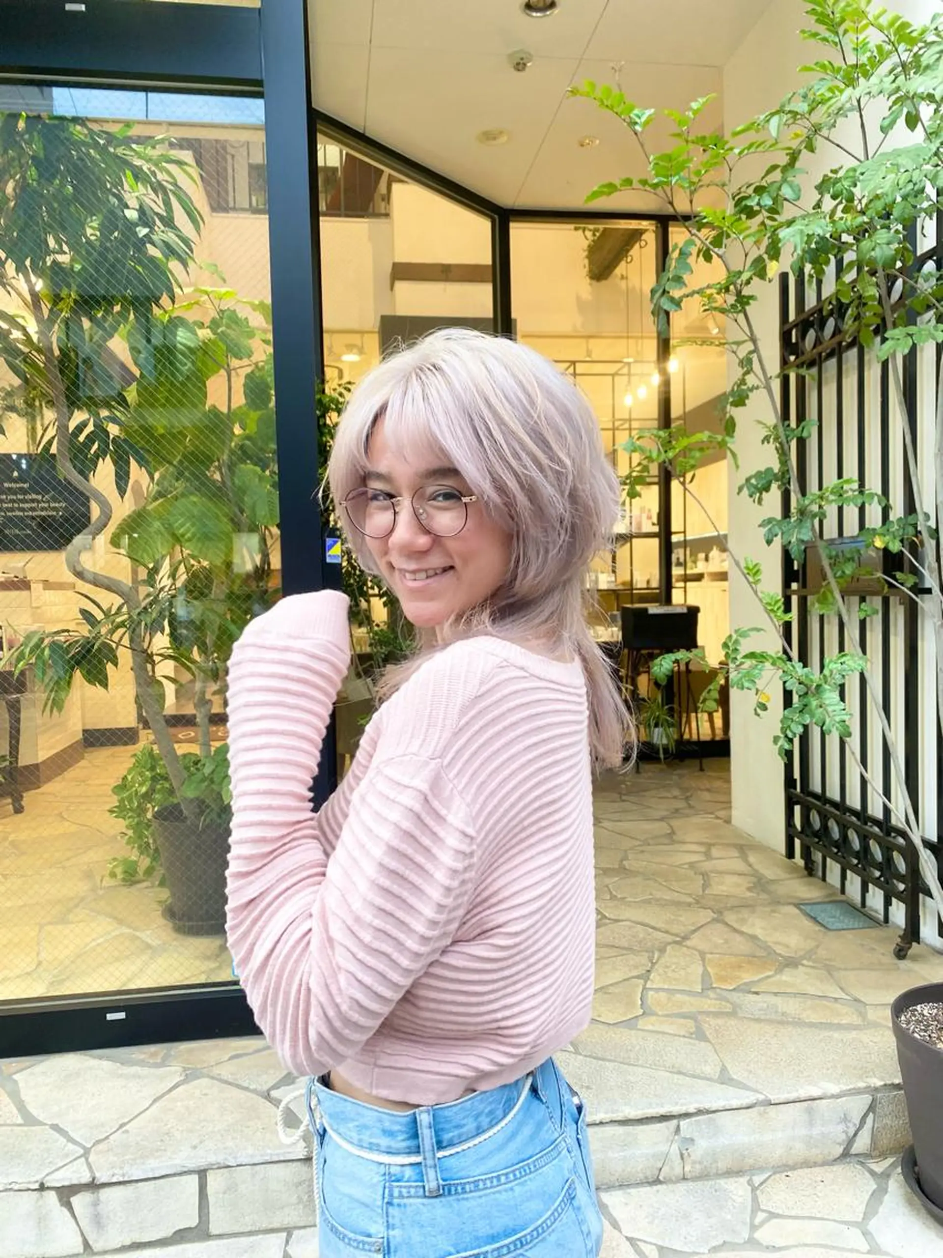 ロング COCOLOeAST所属・yumeno🫧 ハイトーン/ボブ🕊のヘアスタイル