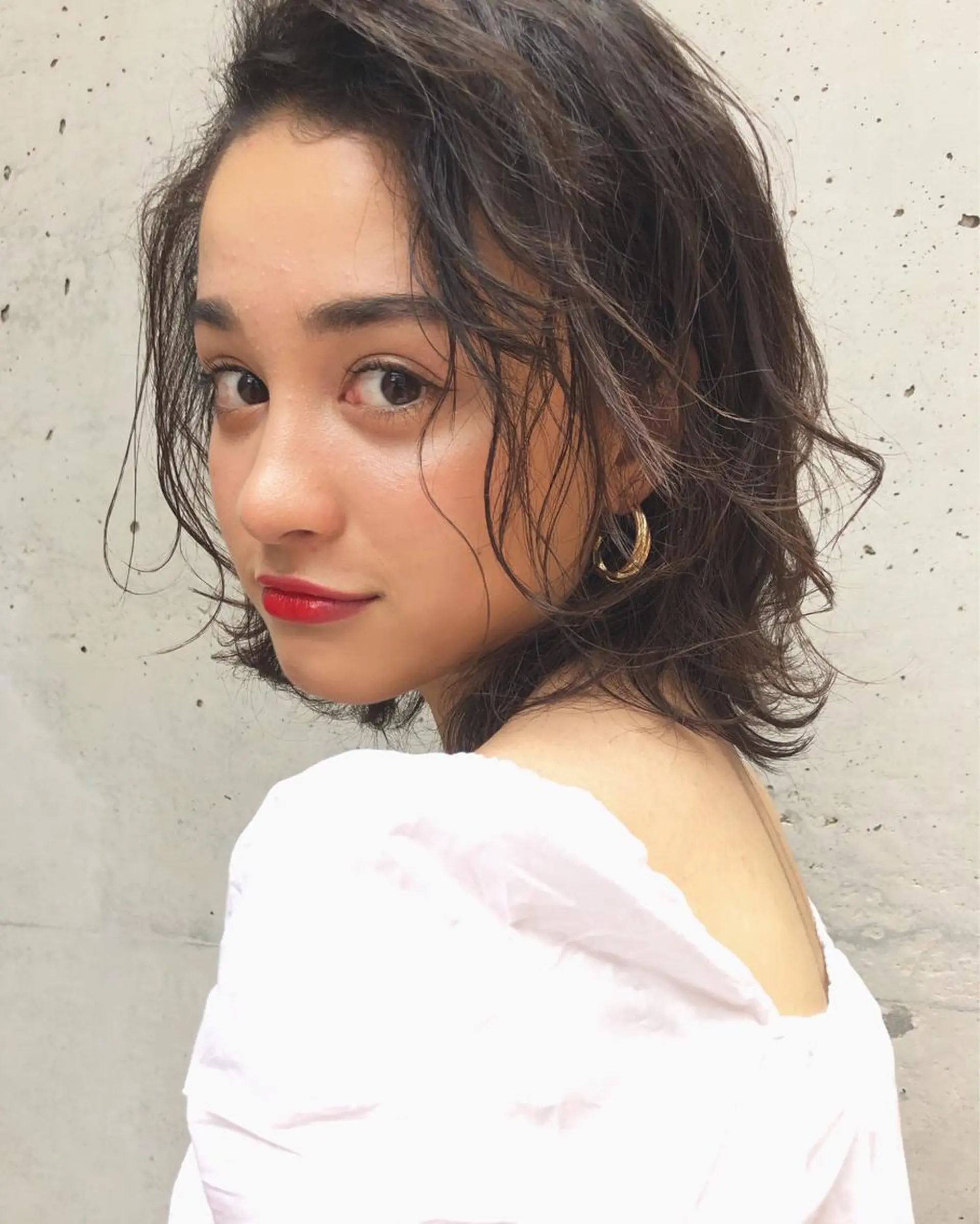 ミディアム カラー moana surfriderのヘアスタイル