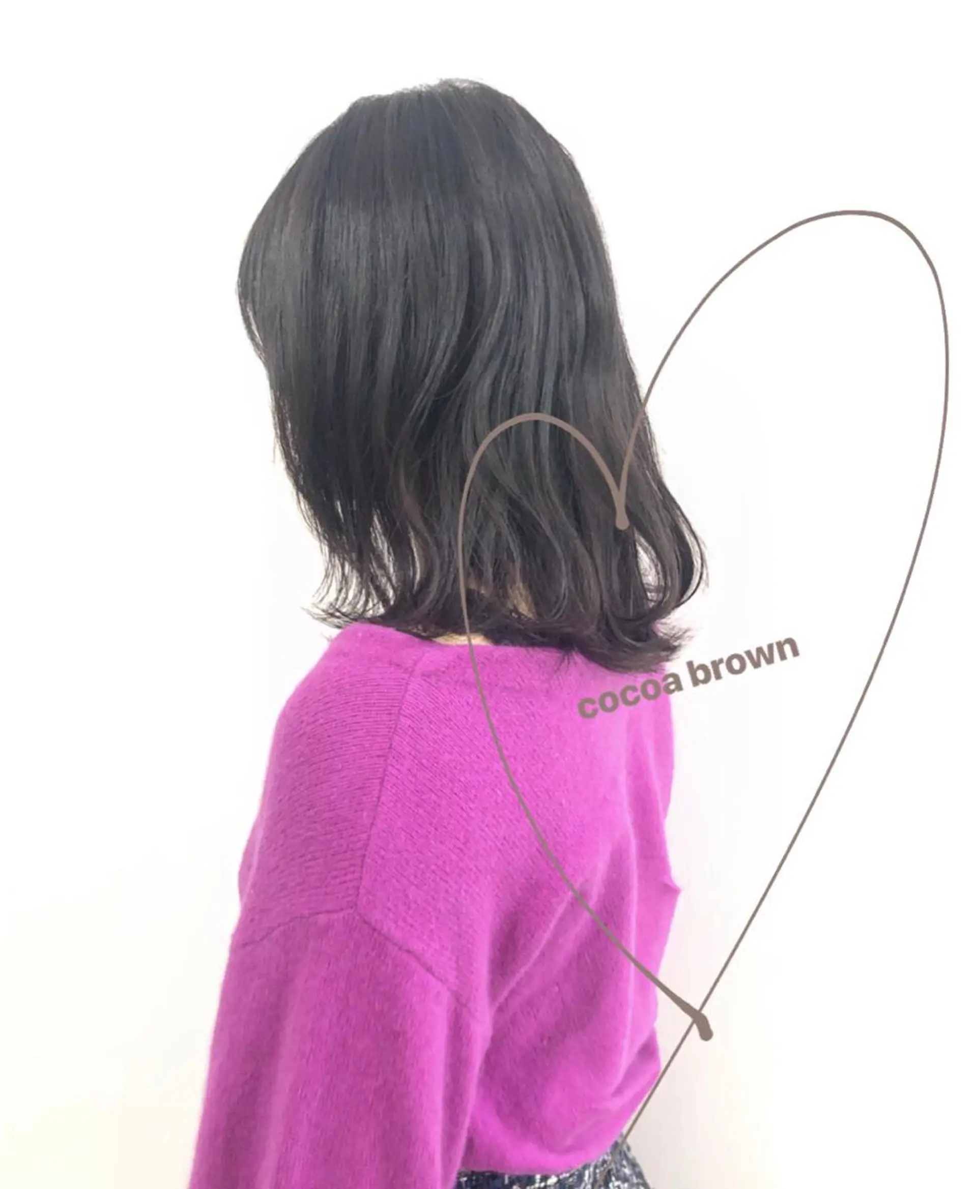 ミディアム カラー お洒落パーマ/ 艶カラー/michiのヘアスタイル