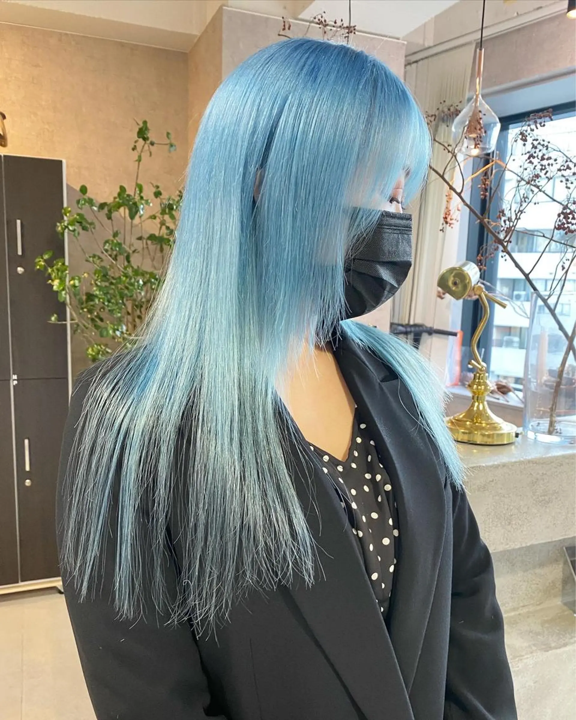 ロング カラー 髙橋 玲渚のヘアスタイル