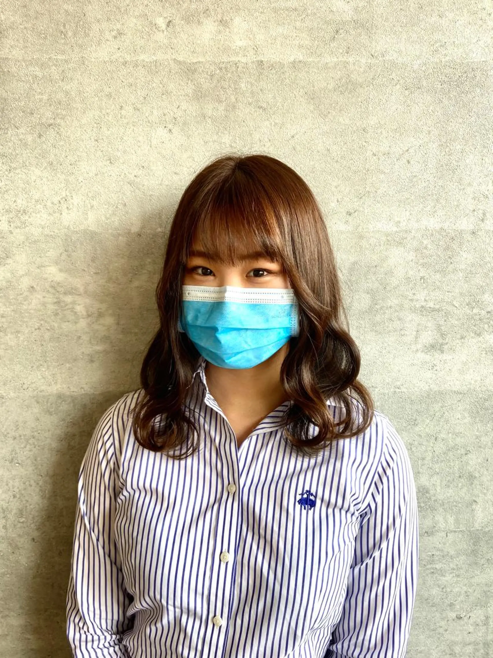 ミディアム 小顔カット ✨髪質改善/透明感✨ 西野　陽のヘアスタイル